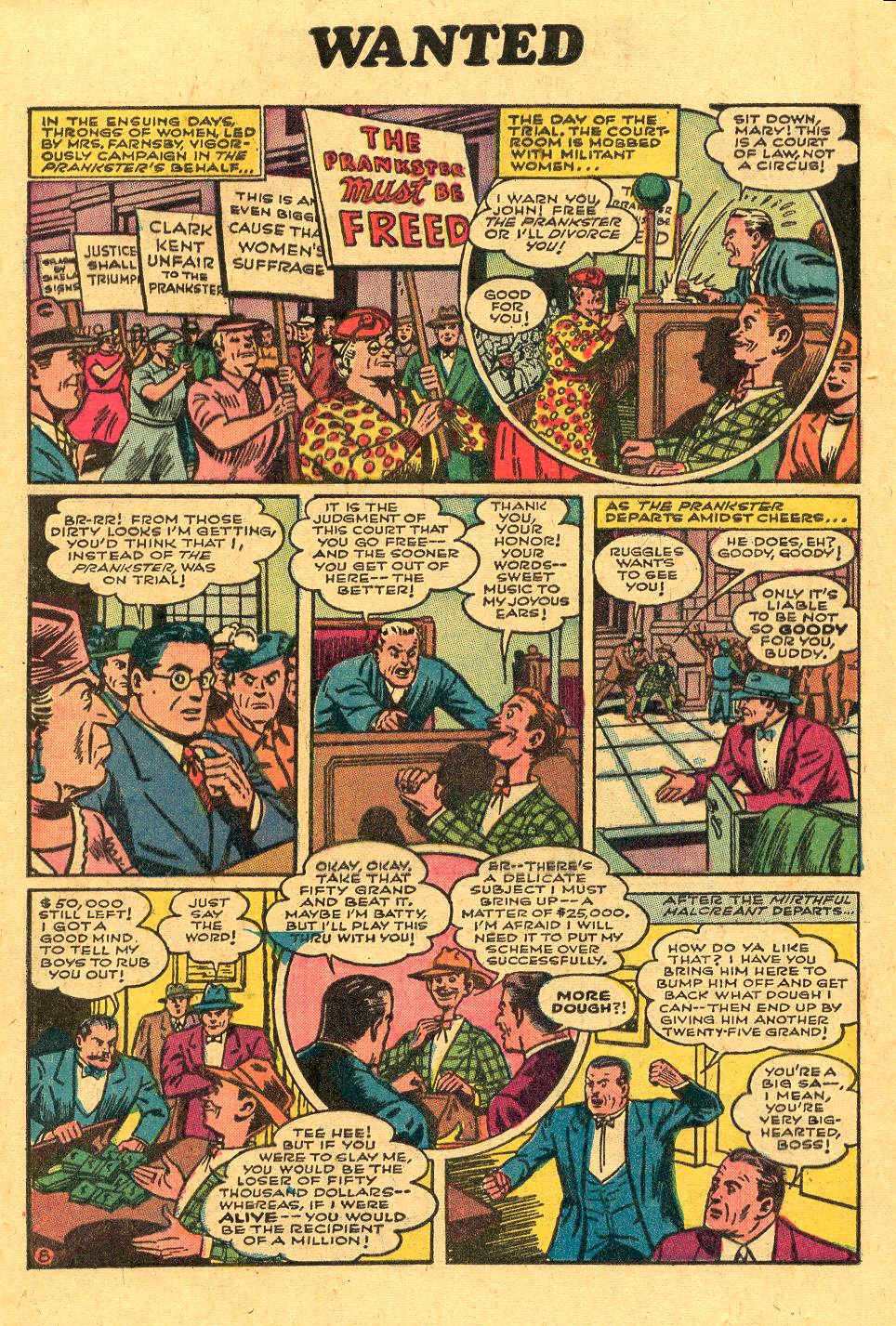 Read online Wanted, the World's Most Dangerous Villains comic -  Issue #9 - 12