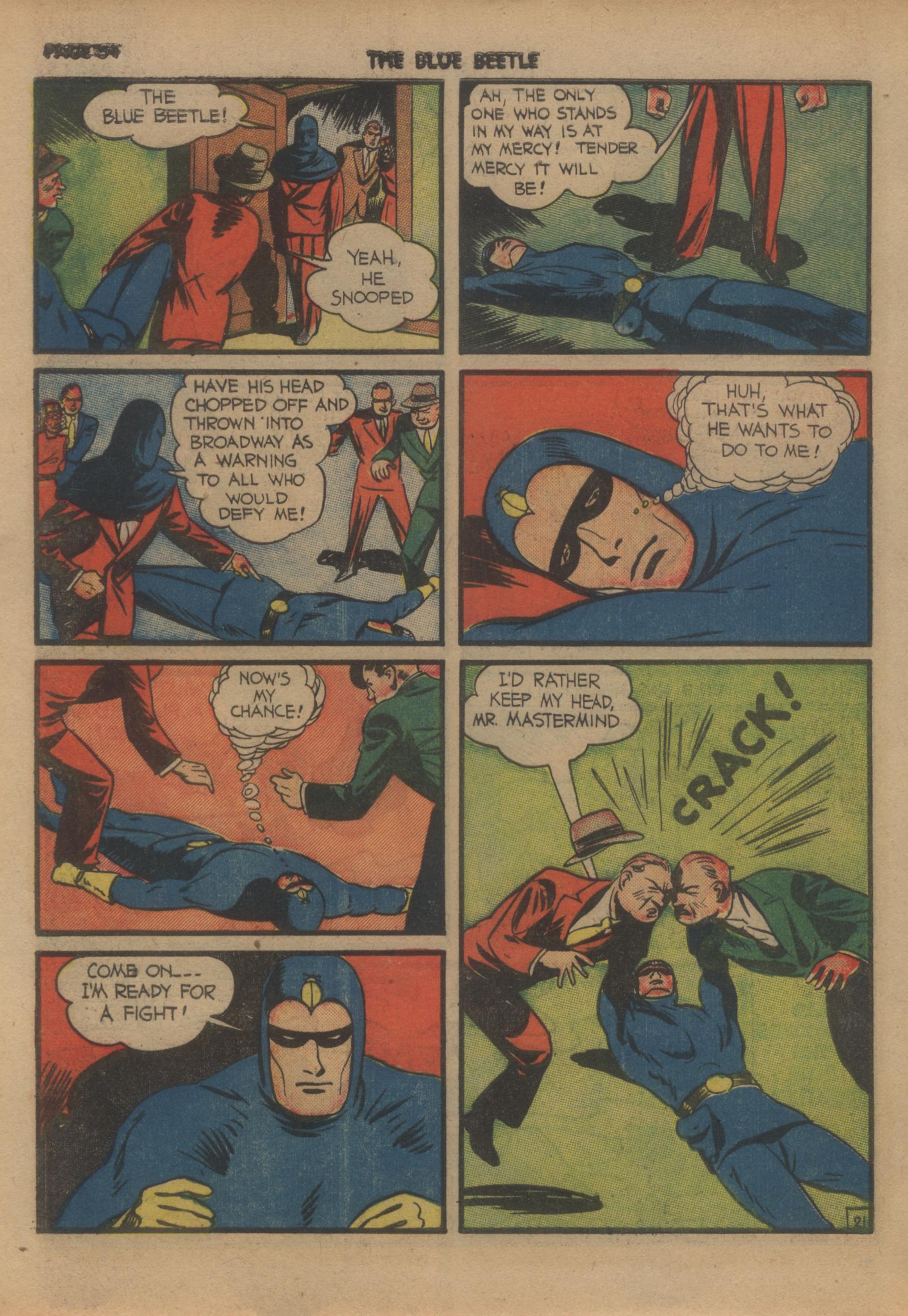 Read online The Blue Beetle comic -  Issue #3 - 56