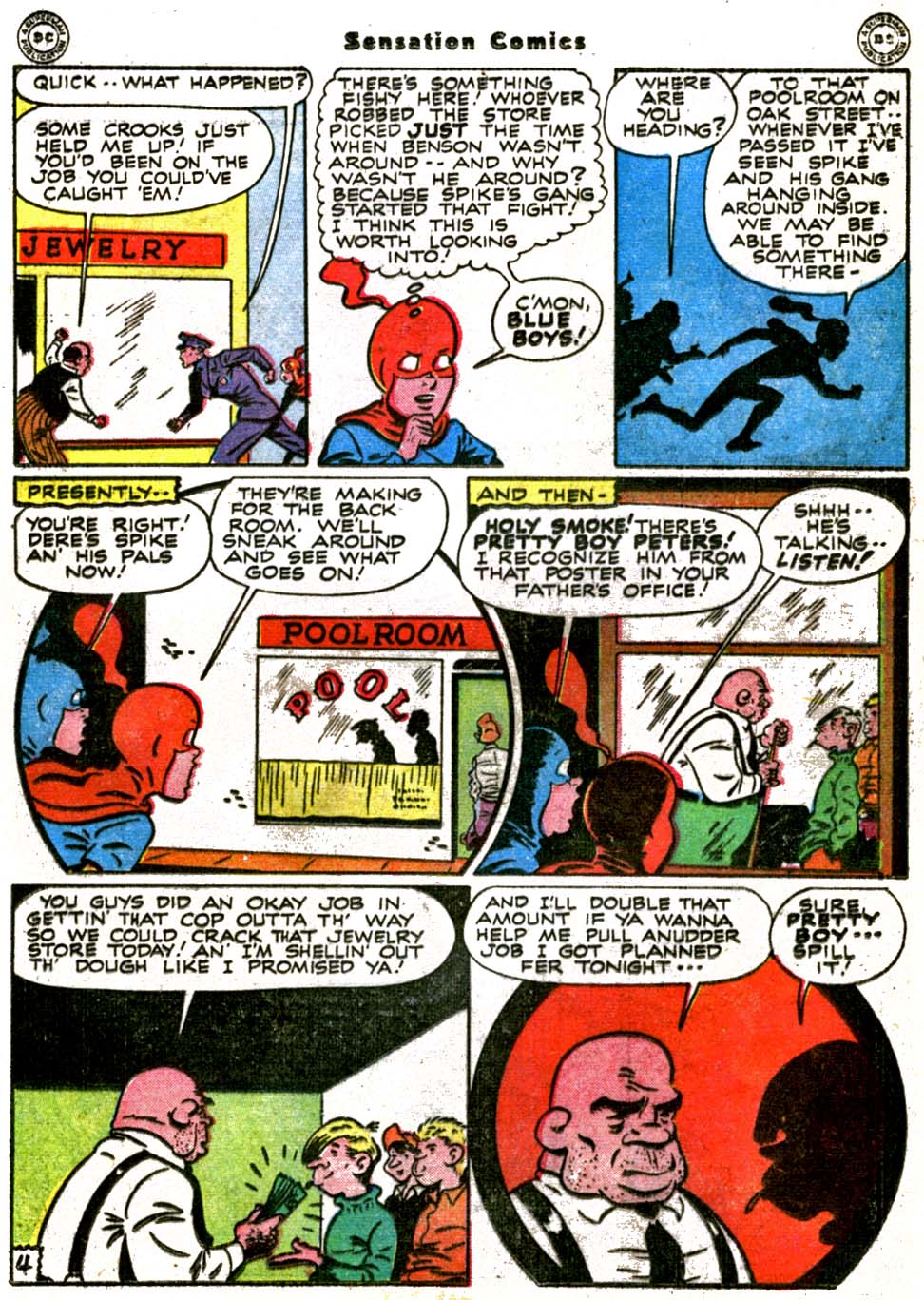 Read online Sensation (Mystery) Comics comic -  Issue #64 - 19