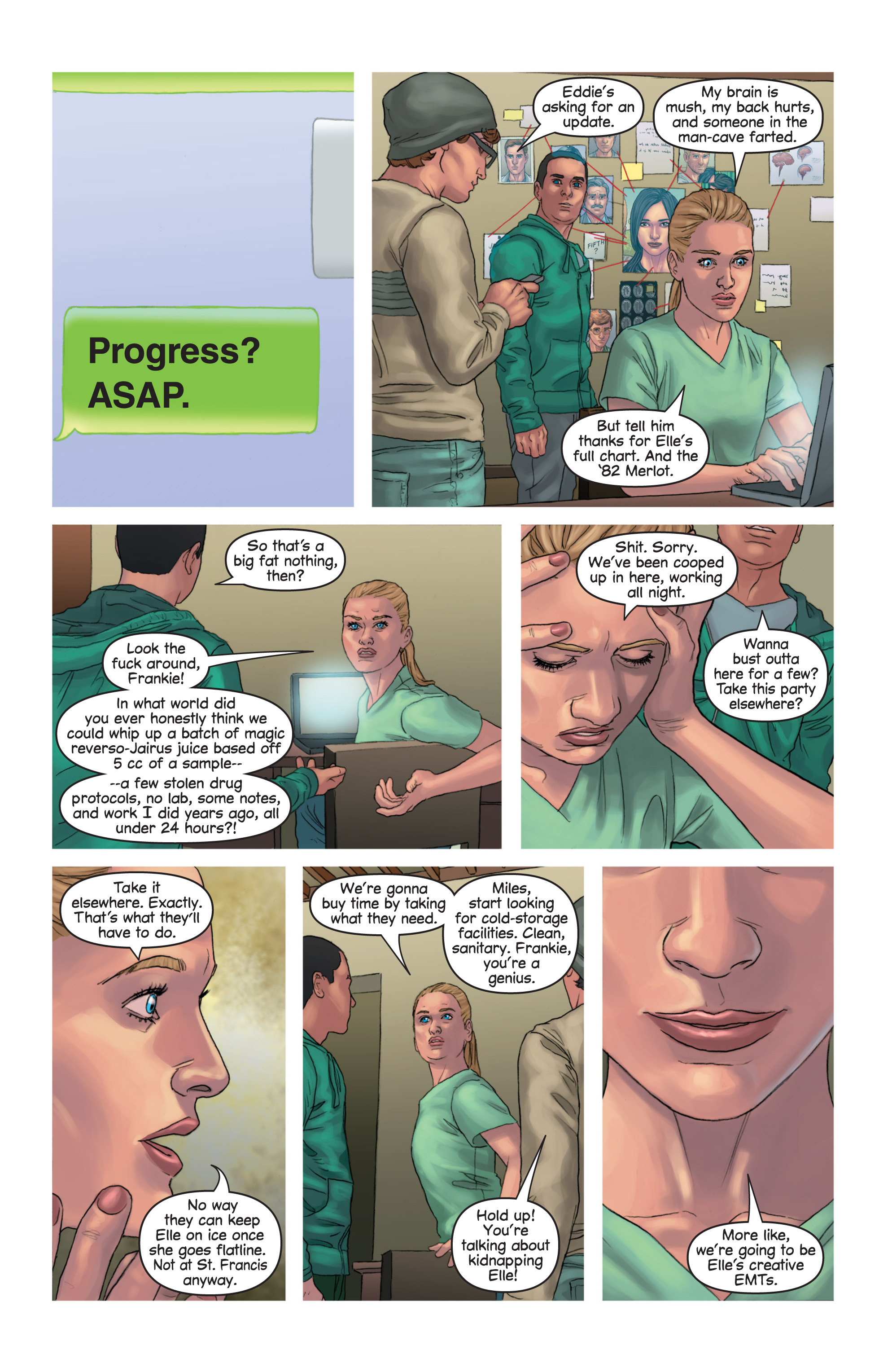 Read online Mind The Gap comic -  Issue # _TPB 3 - Out of Bodies - 91