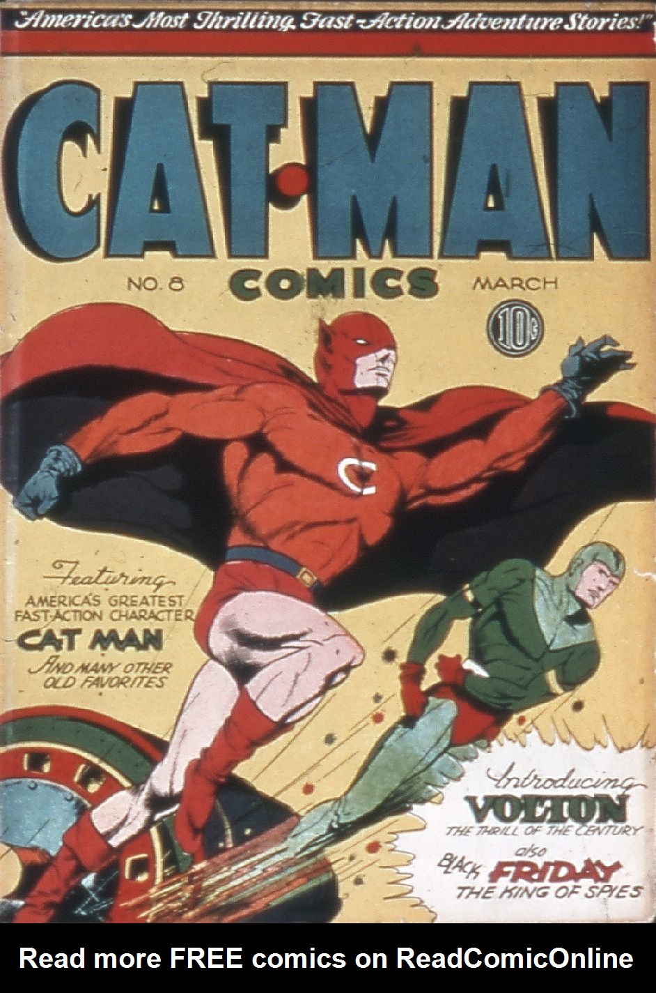 Read online Cat-Man Comics comic -  Issue #8 - 1