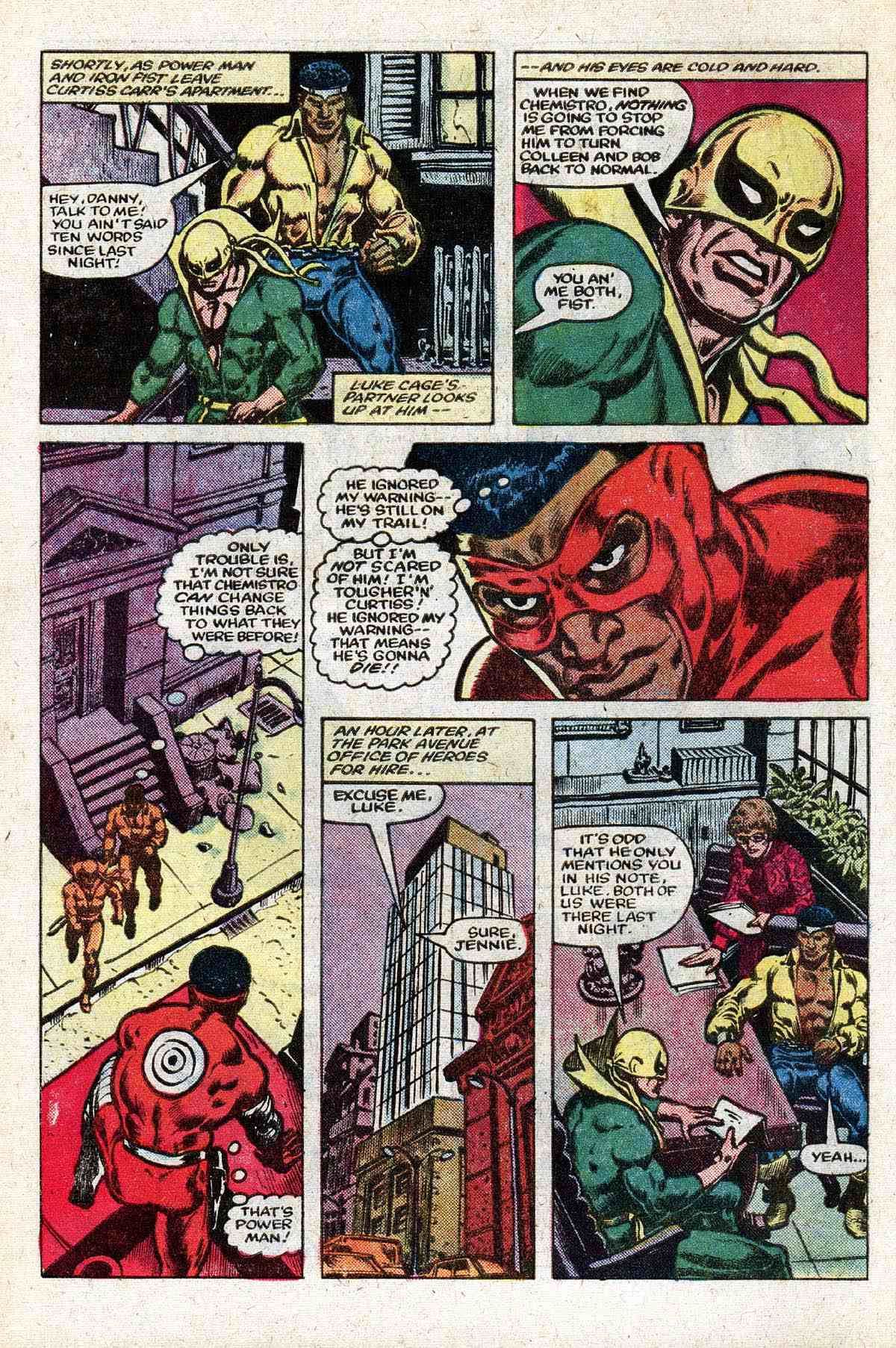 Read online Power Man and Iron Fist (1978) comic -  Issue #94 - 7