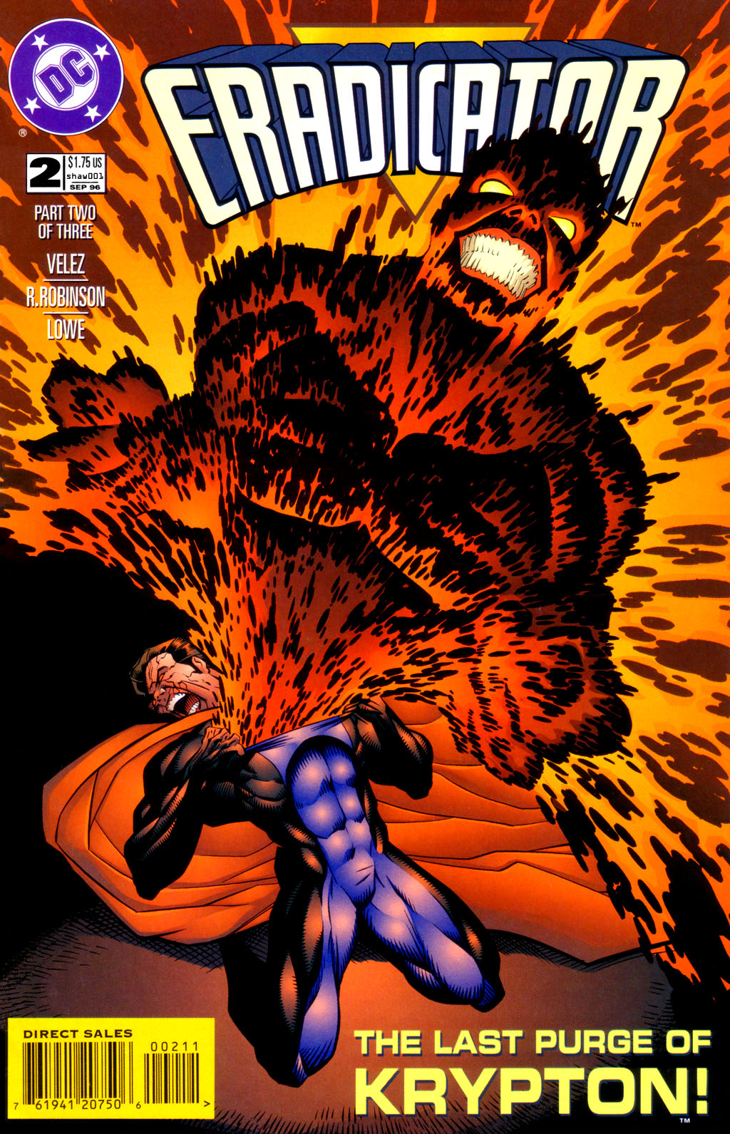 Read online Eradicator comic -  Issue #2 - 1