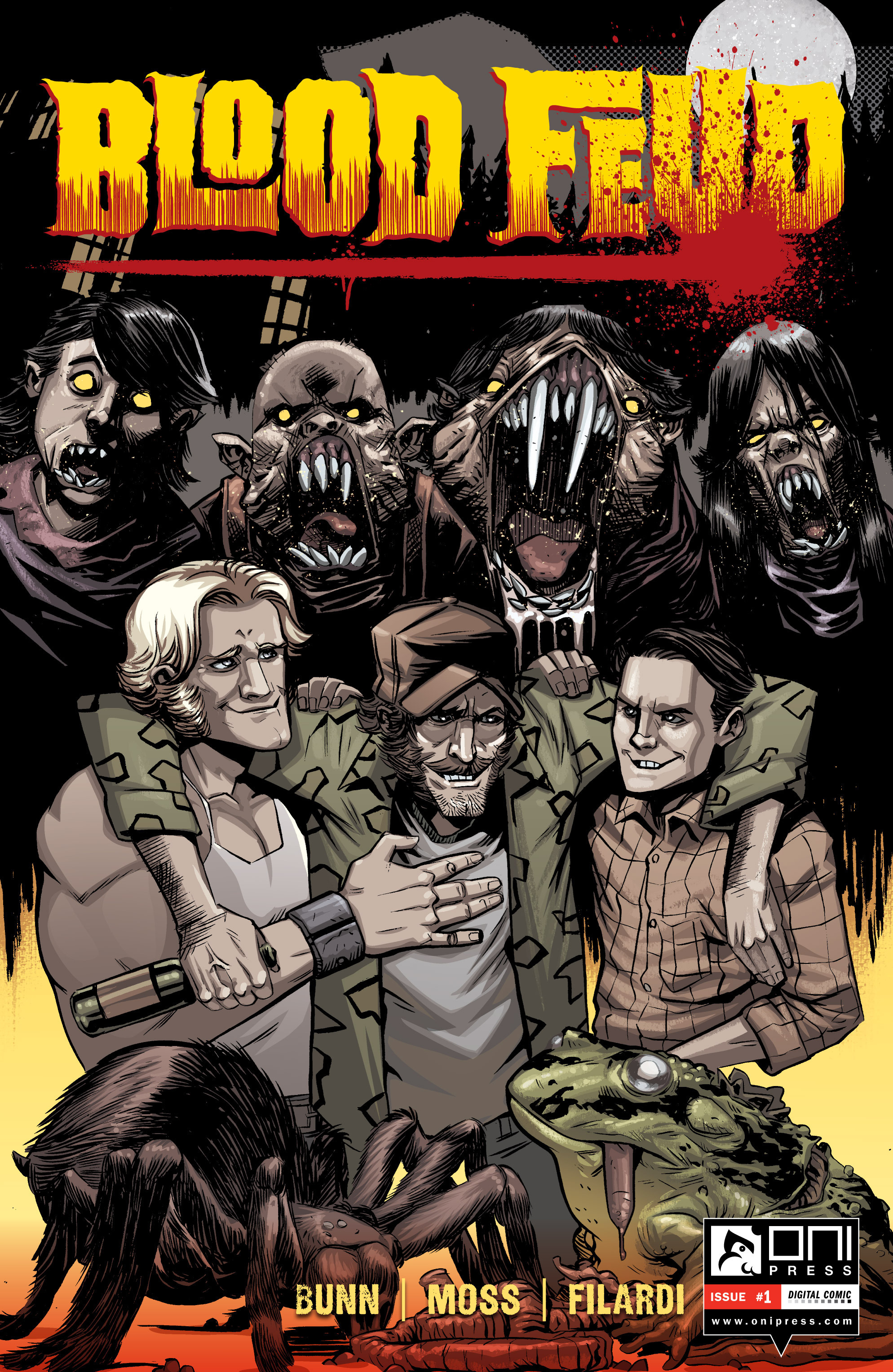 Read online Blood Feud comic -  Issue #1 - 1