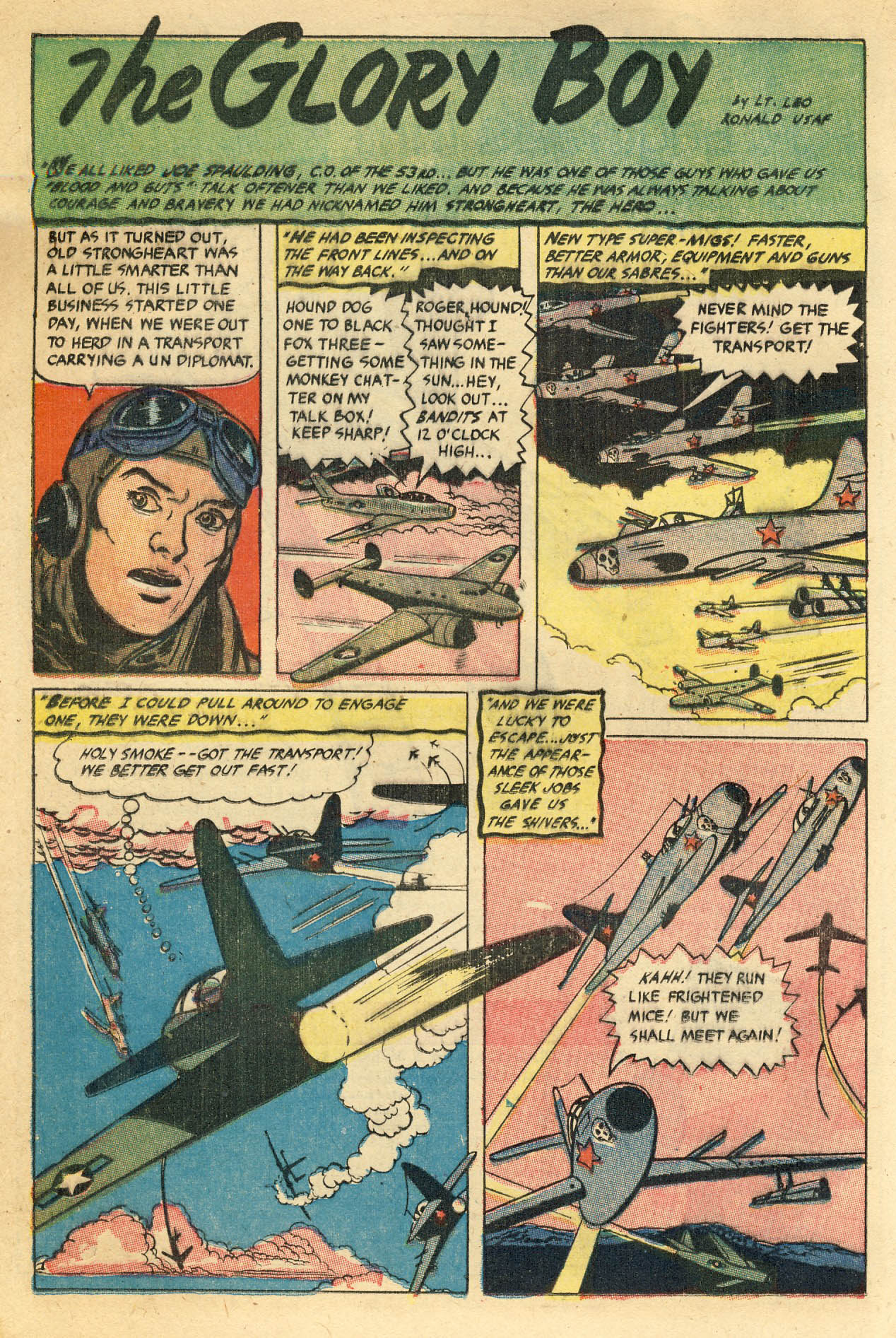 Read online War Birds (1952) comic -  Issue #2 - 20