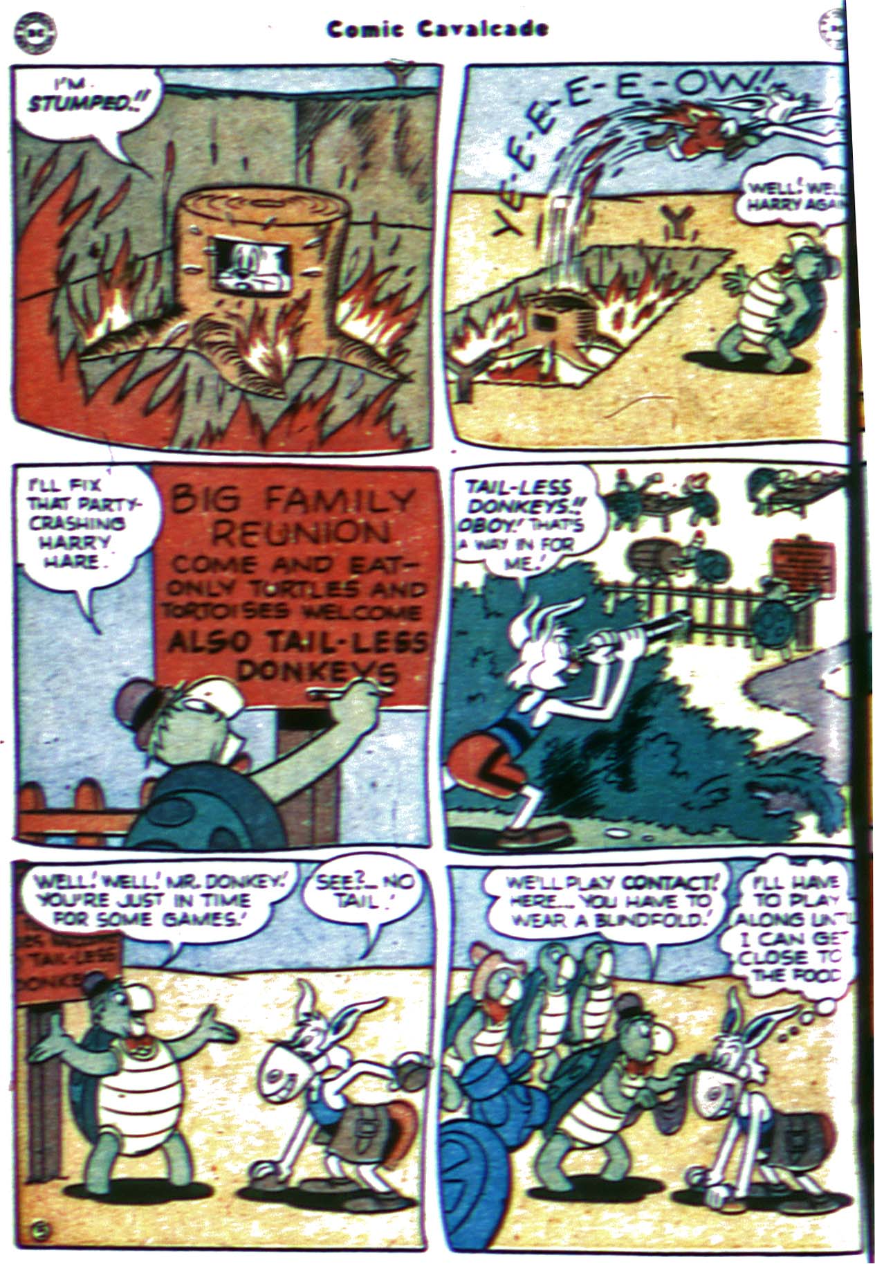 Read online Comic Cavalcade comic -  Issue #30 - 24