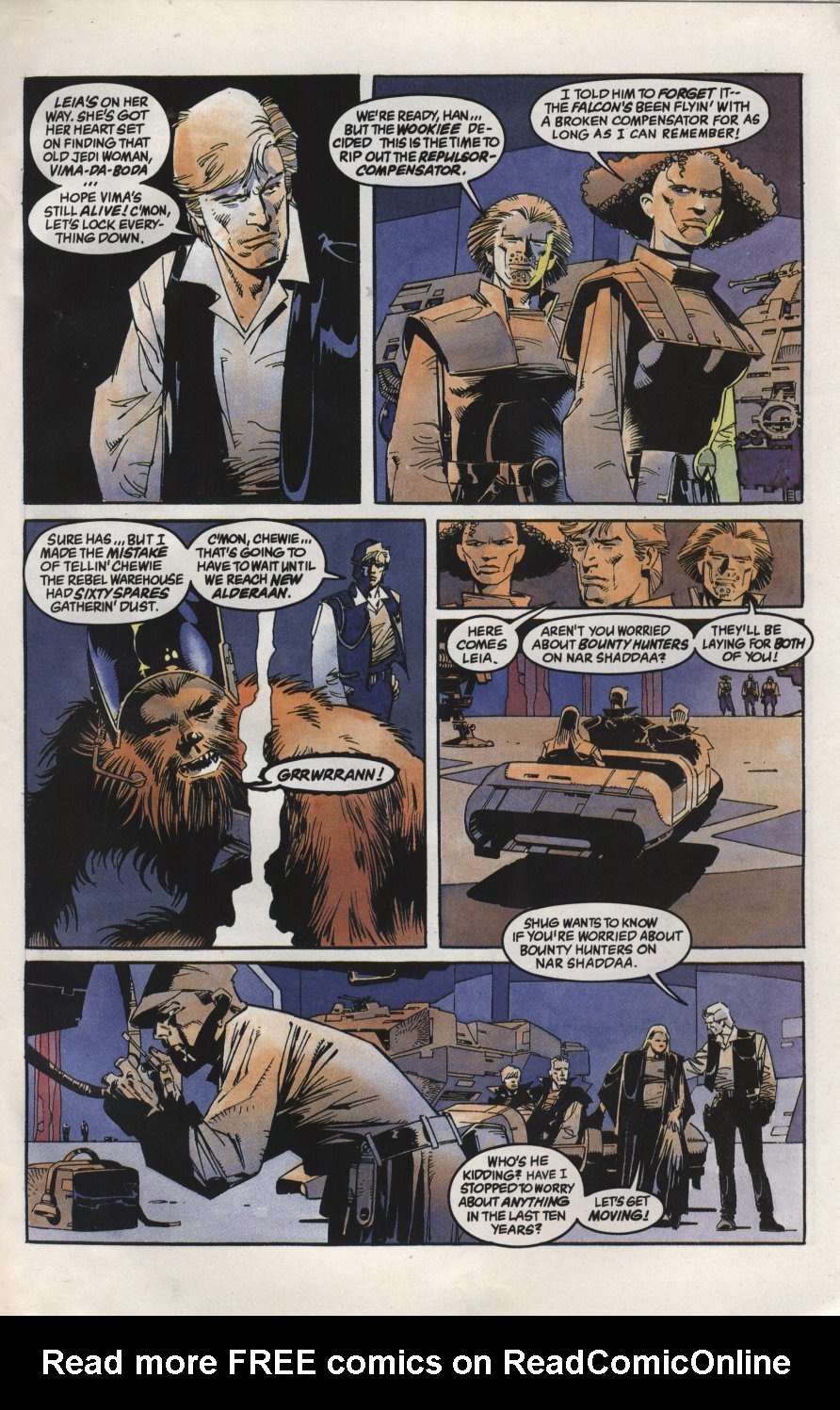 Read online Star Wars: Dark Empire II comic -  Issue #1 - 21