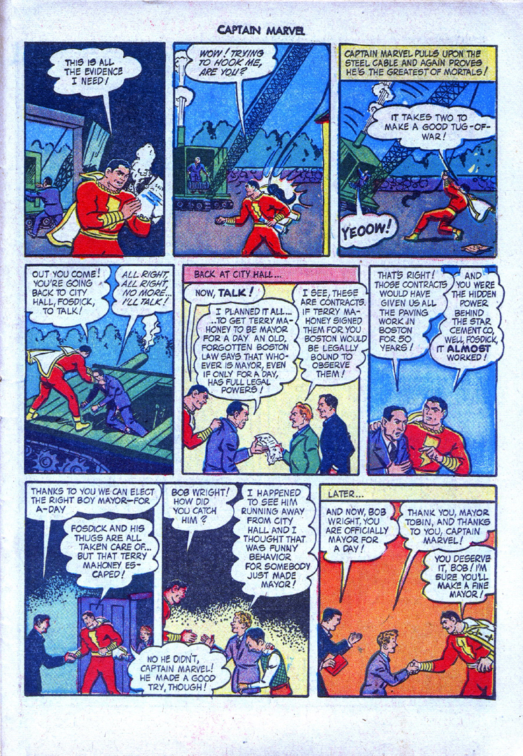 Read online Captain Marvel Adventures comic -  Issue #40 - 35