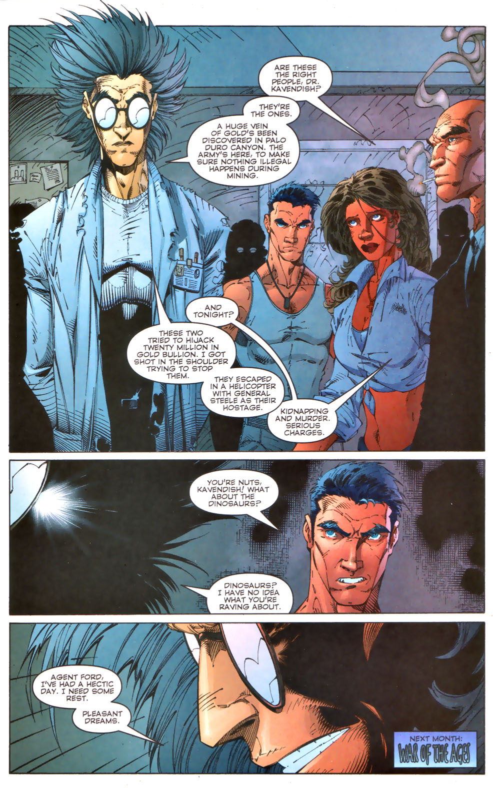 Read online Extinction Event comic -  Issue #3 - 22