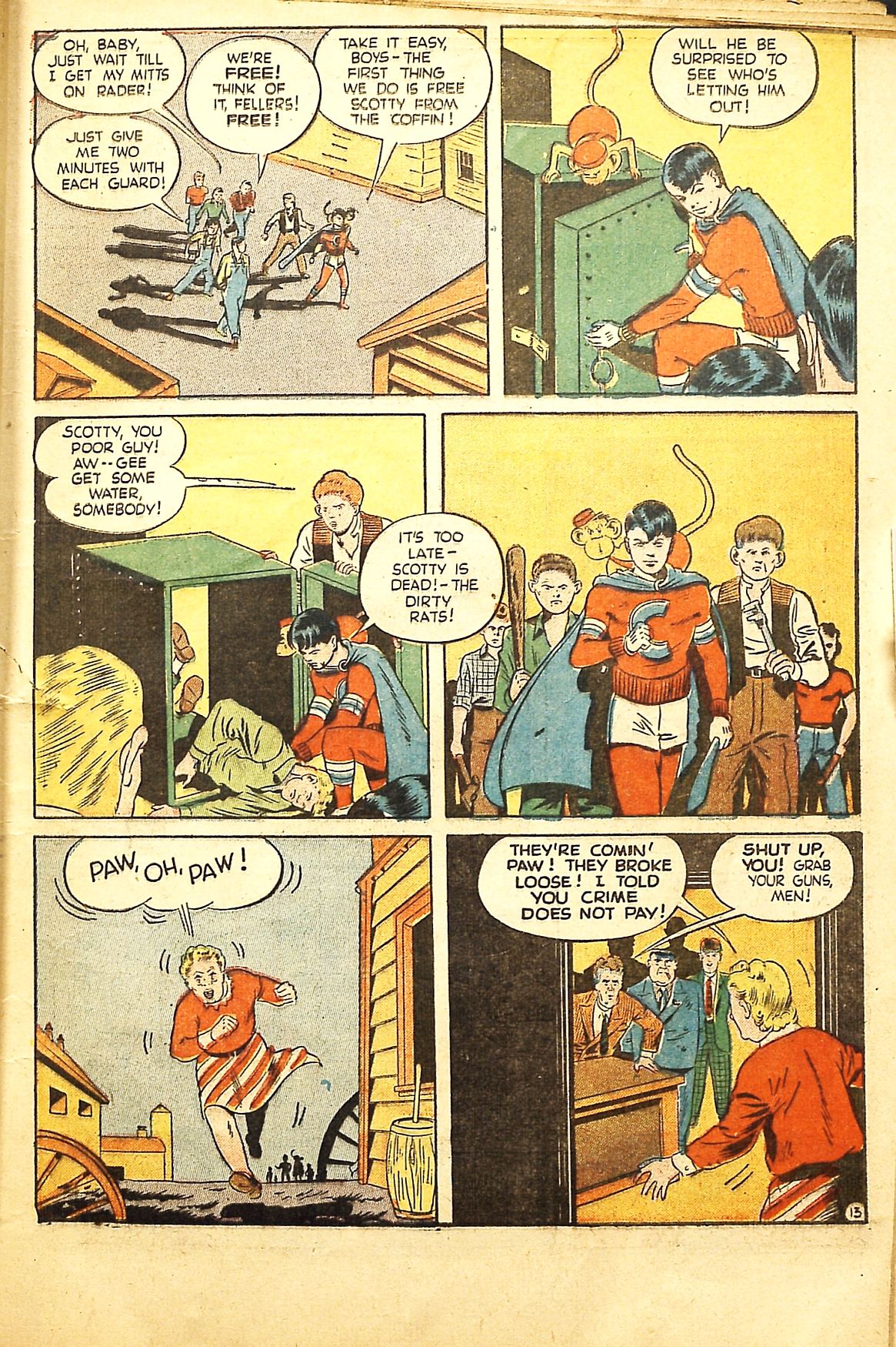 Read online Boy Comics comic -  Issue #12 - 18