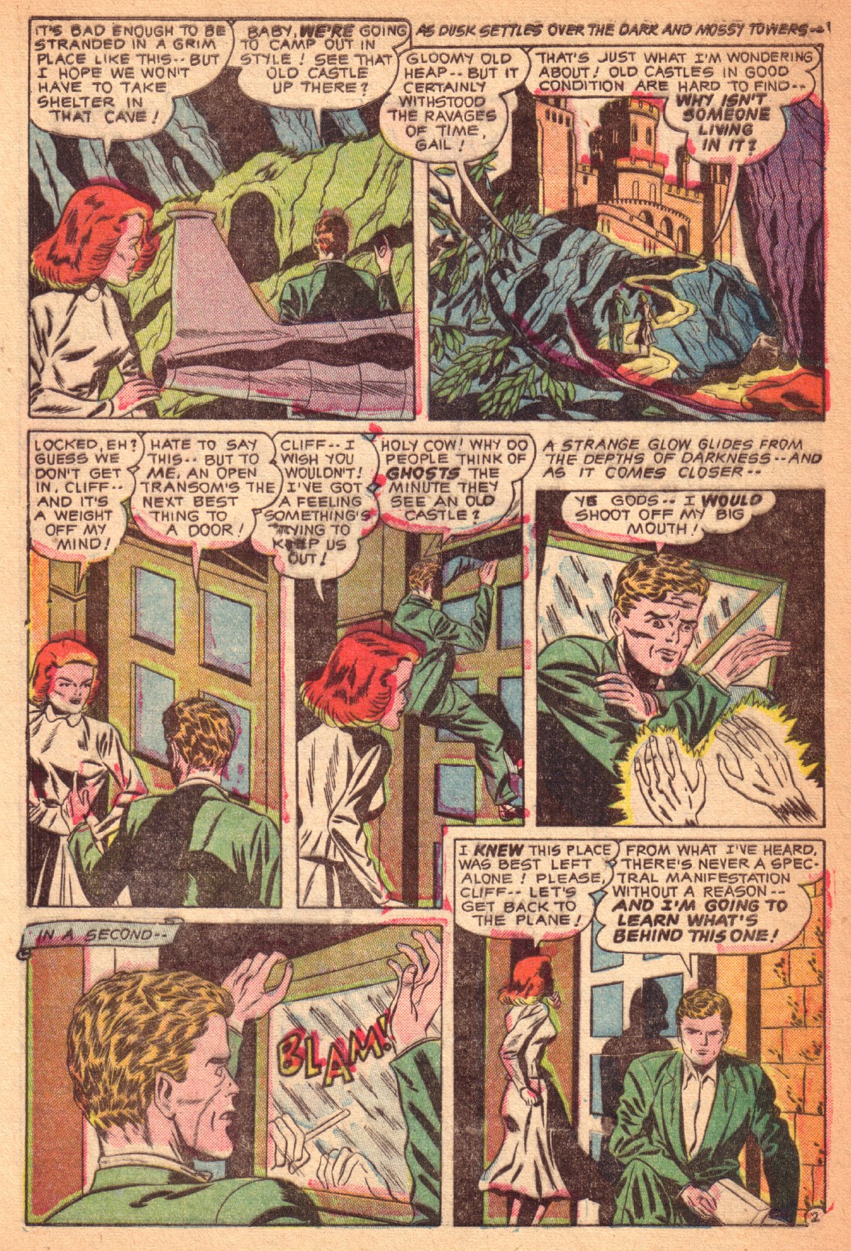Read online Adventures Into The Unknown comic -  Issue #29 - 34