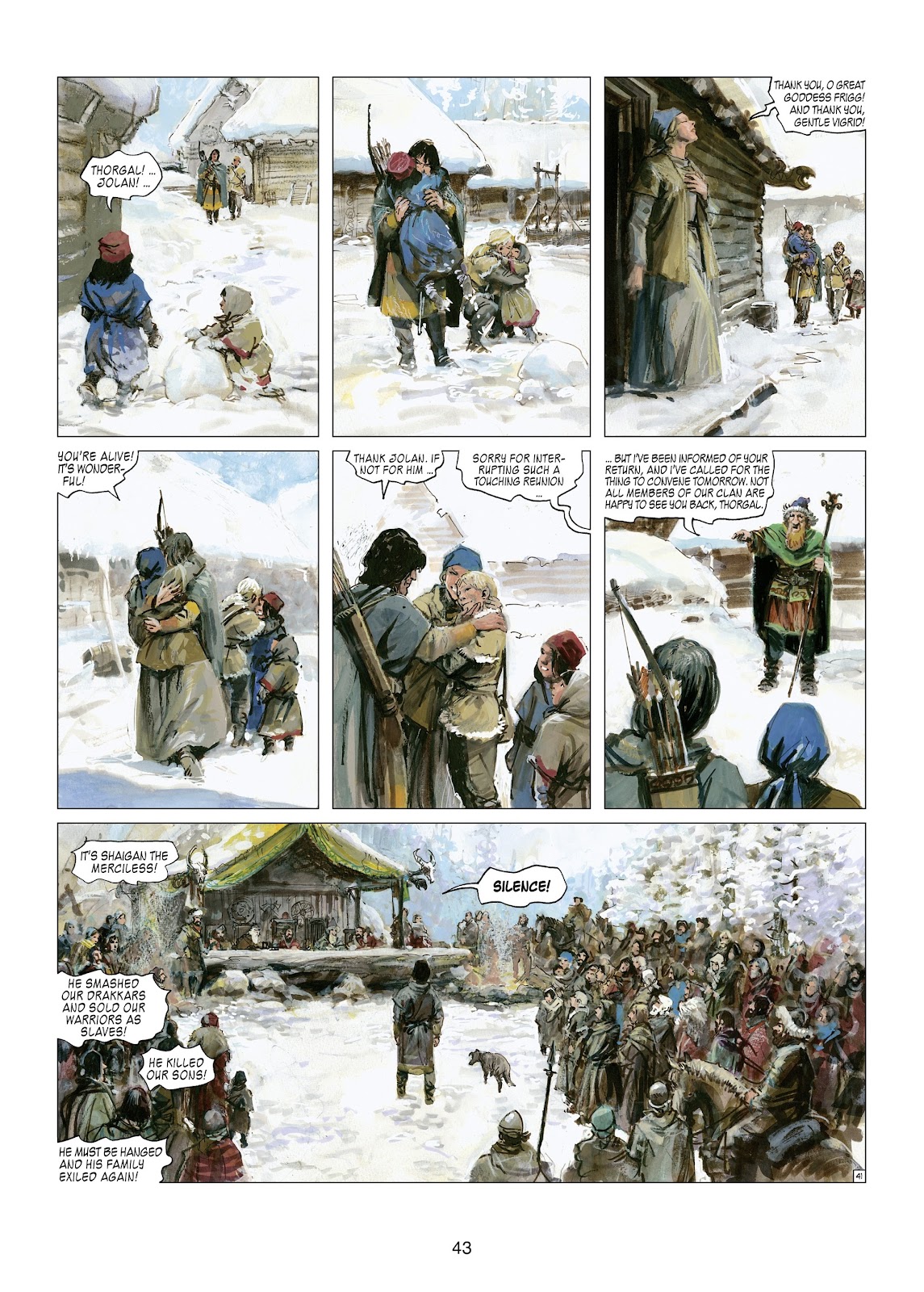 Read online Thorgal comic -  Issue #21 - 45