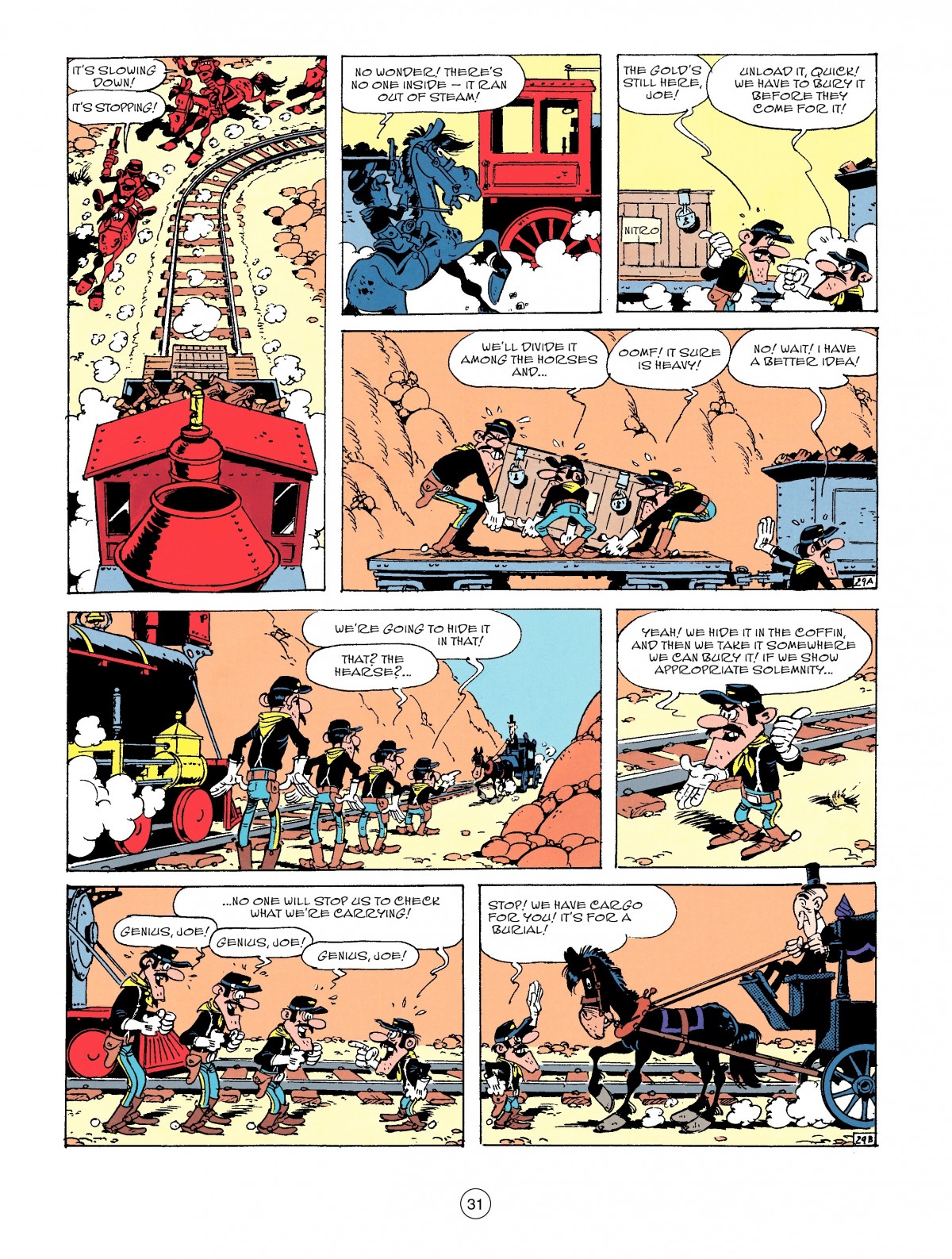 Read online A Lucky Luke Adventure comic -  Issue #53 - 31