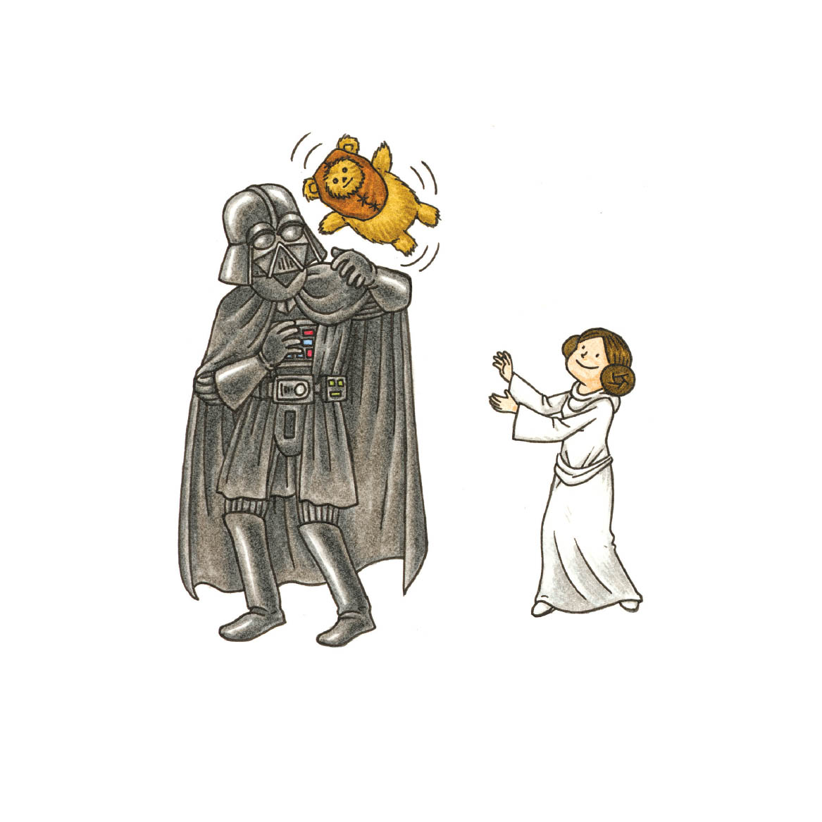 Read online Star Wars: Vader's Little Princess comic -  Issue # TPB - 3