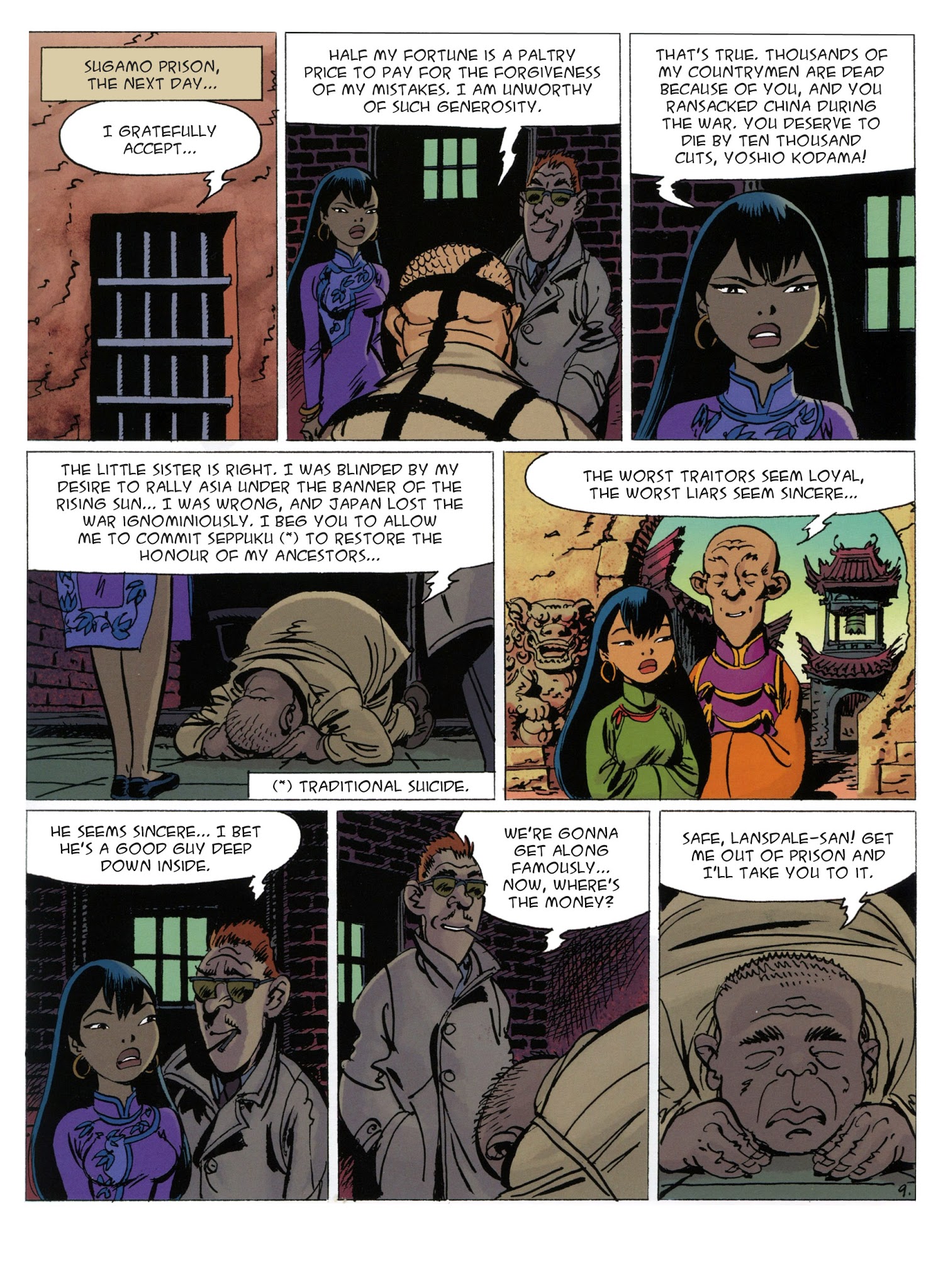 Read online Tigresse Blanche comic -  Issue #7 - 13