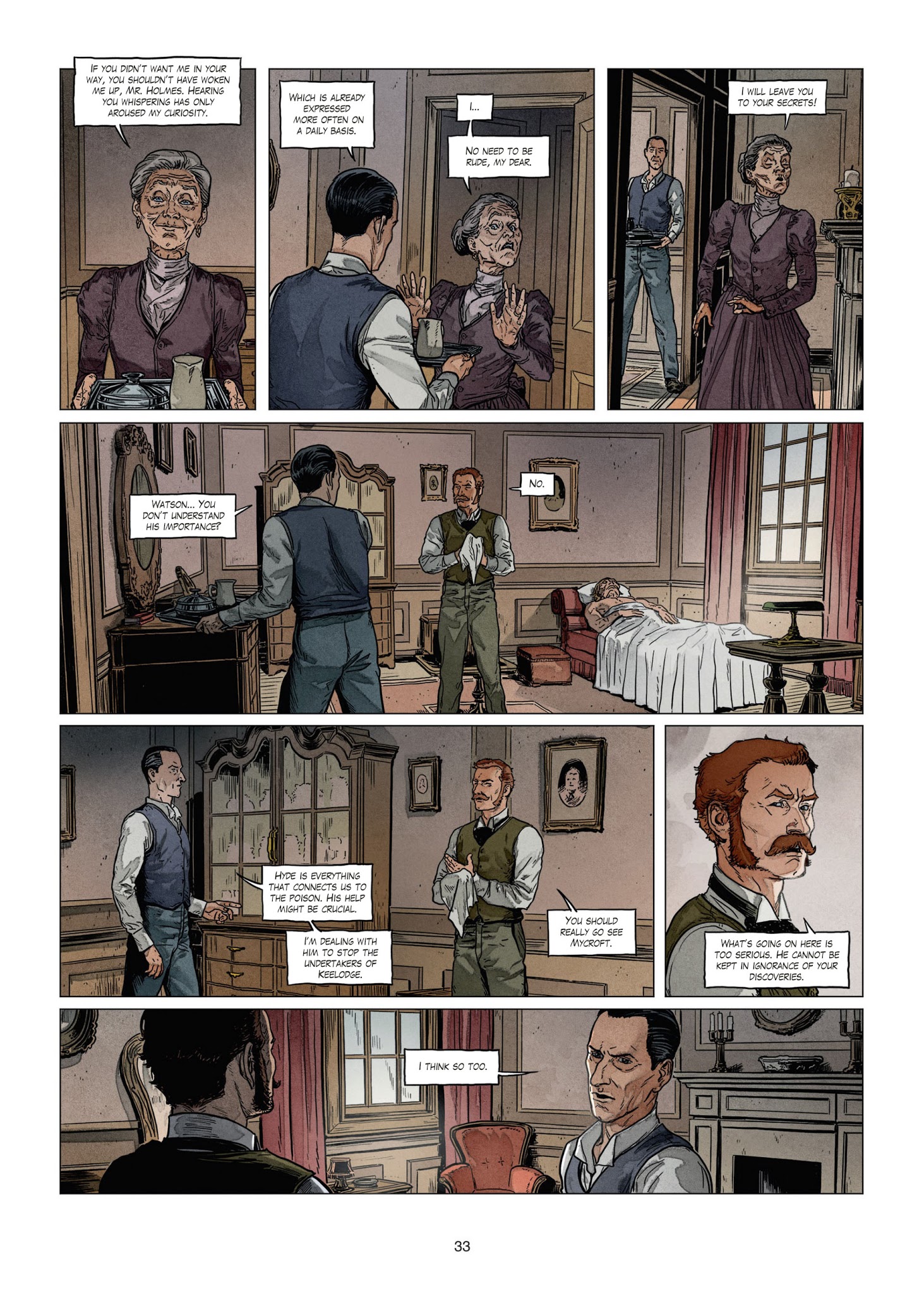 Read online Sherlock Holmes Society comic -  Issue #2 - 33