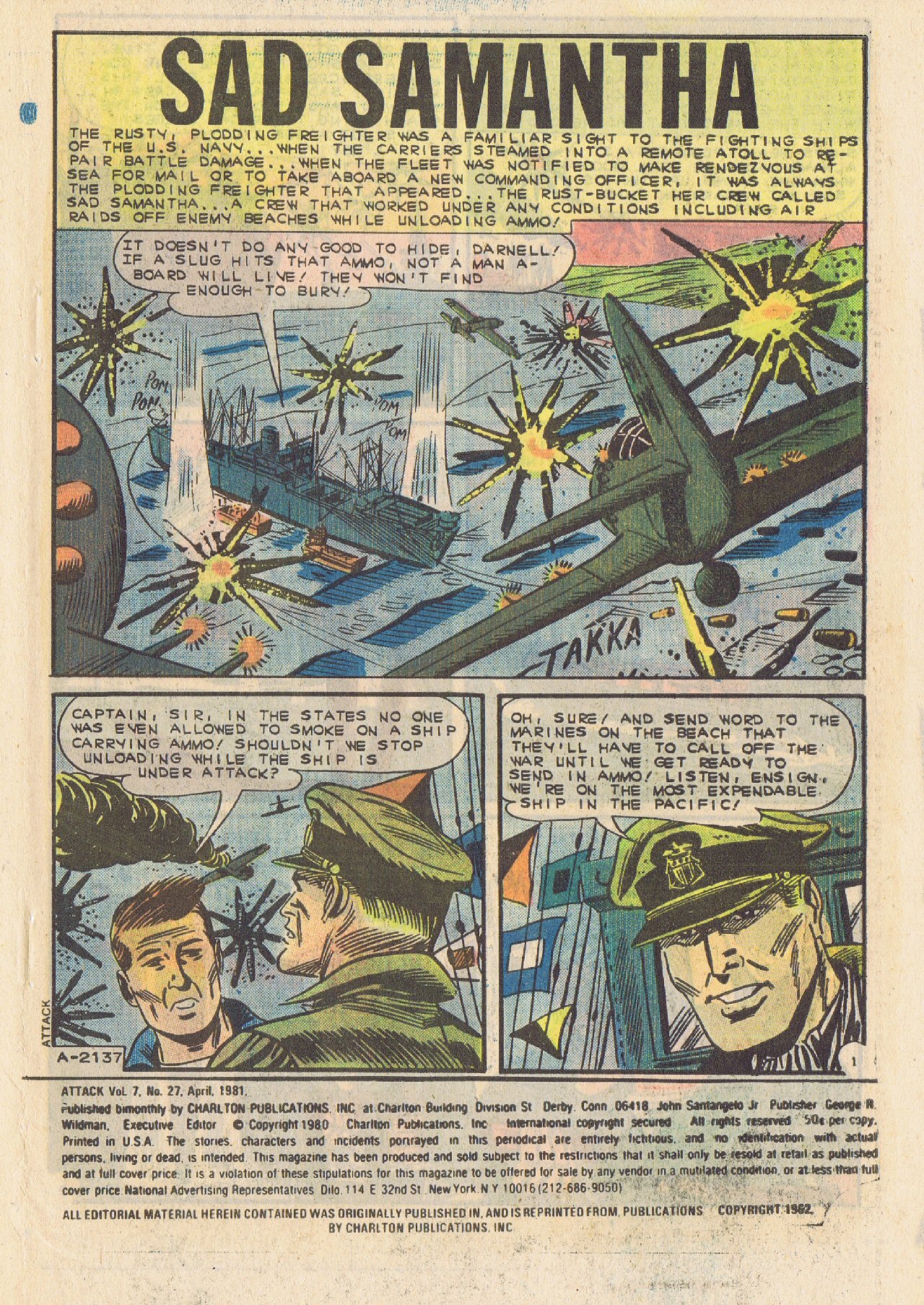 Read online Attack (1971) comic -  Issue #27 - 3