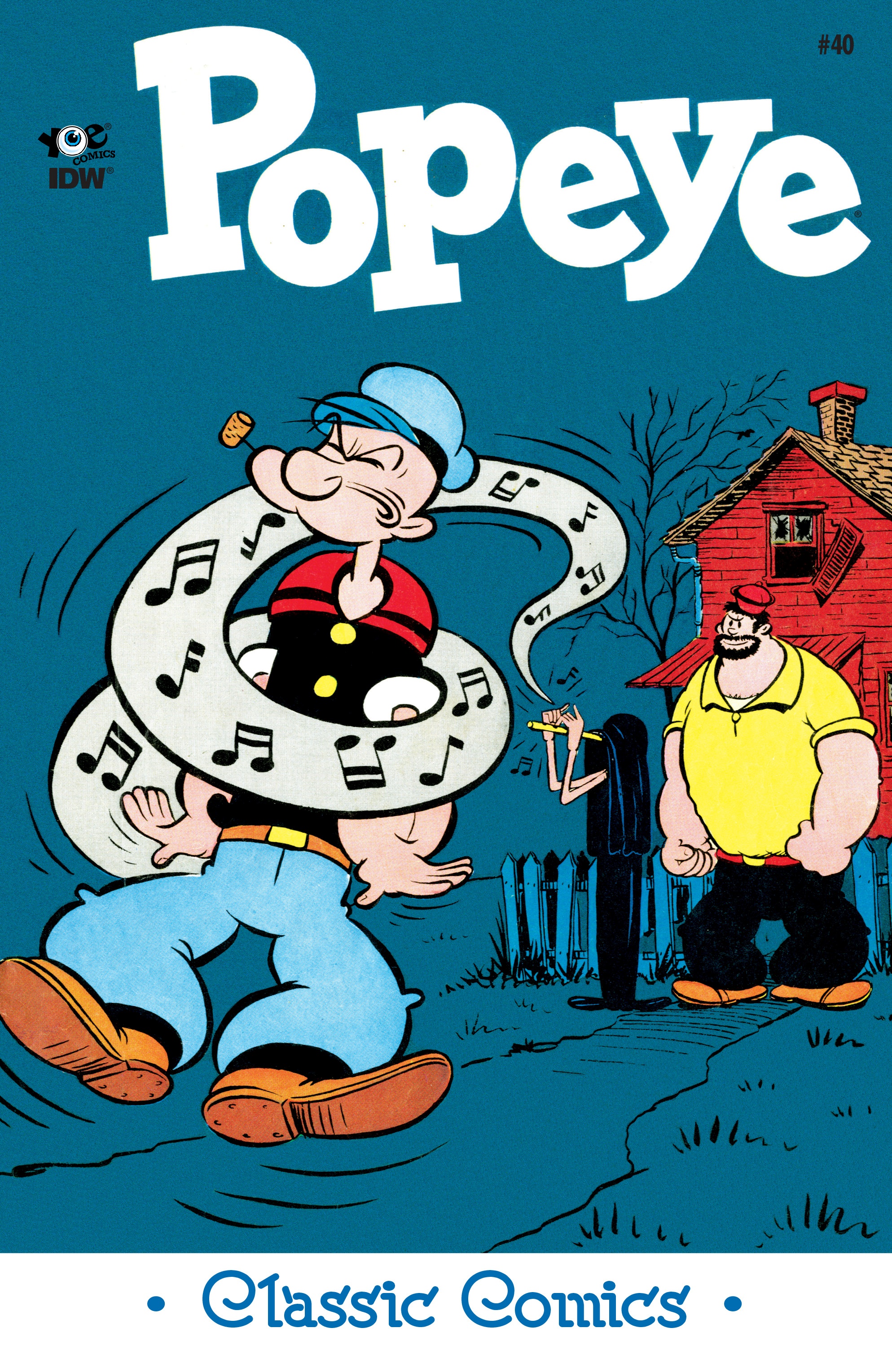 Read online Classic Popeye comic -  Issue #40 - 1