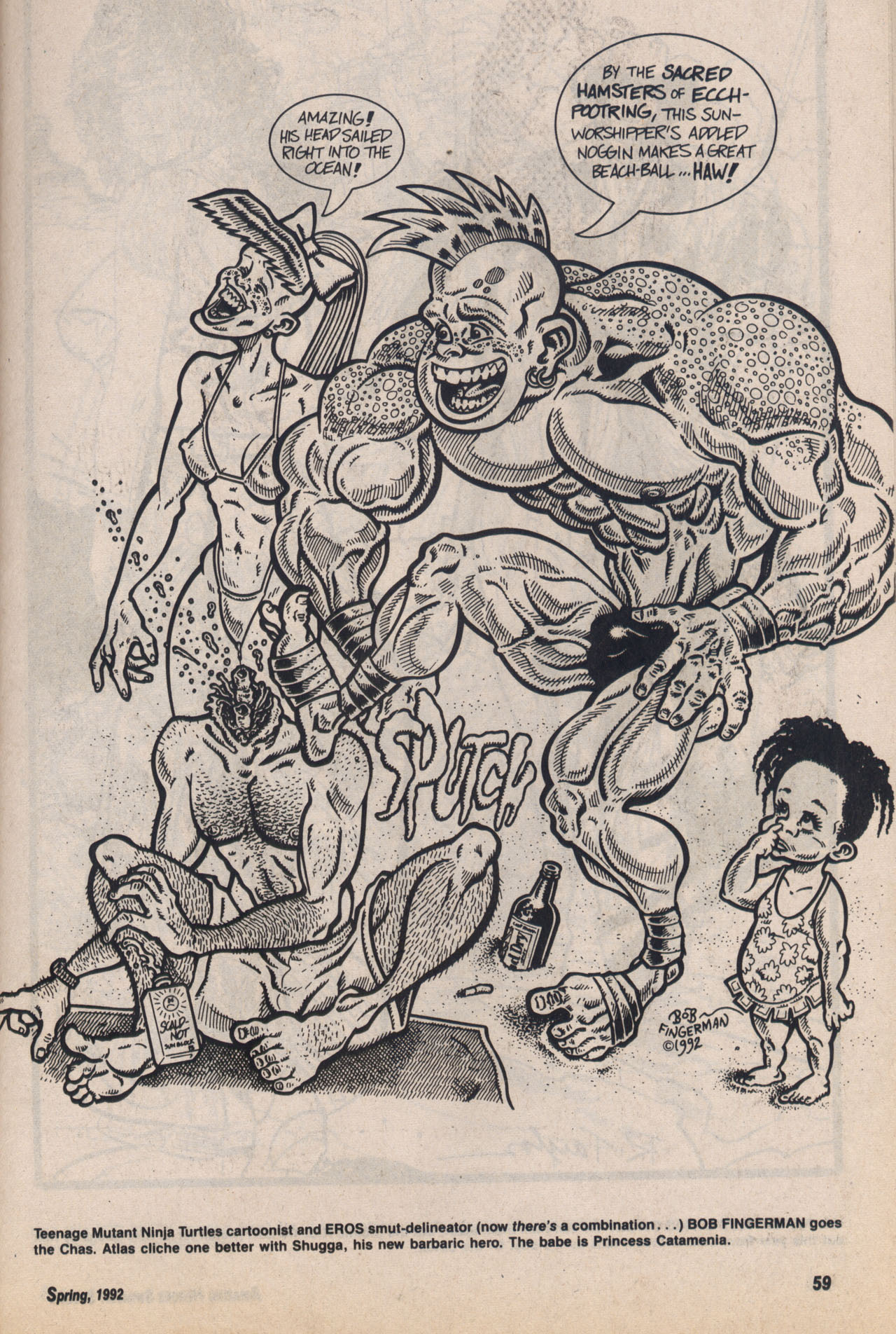 Read online Amazing Heroes Swimsuit Special comic -  Issue # TPB 3 - 58