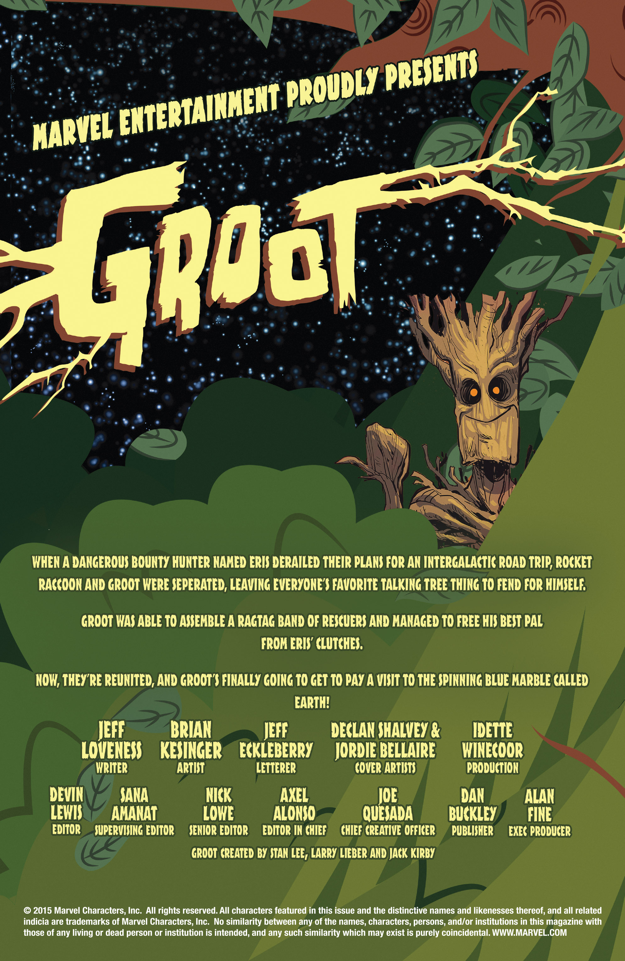 Read online Groot comic -  Issue #6 - 2