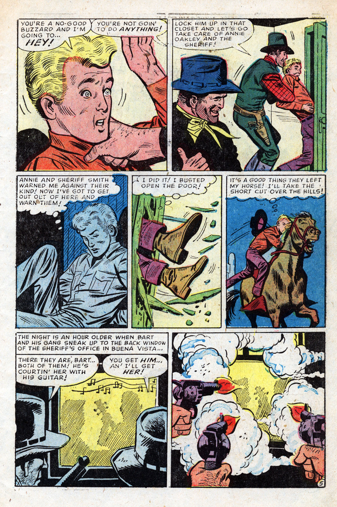 Read online Annie Oakley comic -  Issue #8 - 31