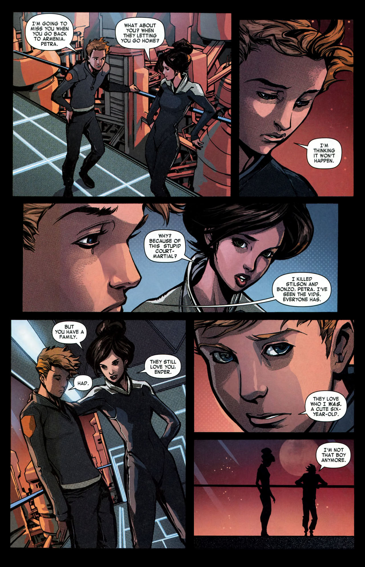 Read online Ender in Exile comic -  Issue #1 - 12