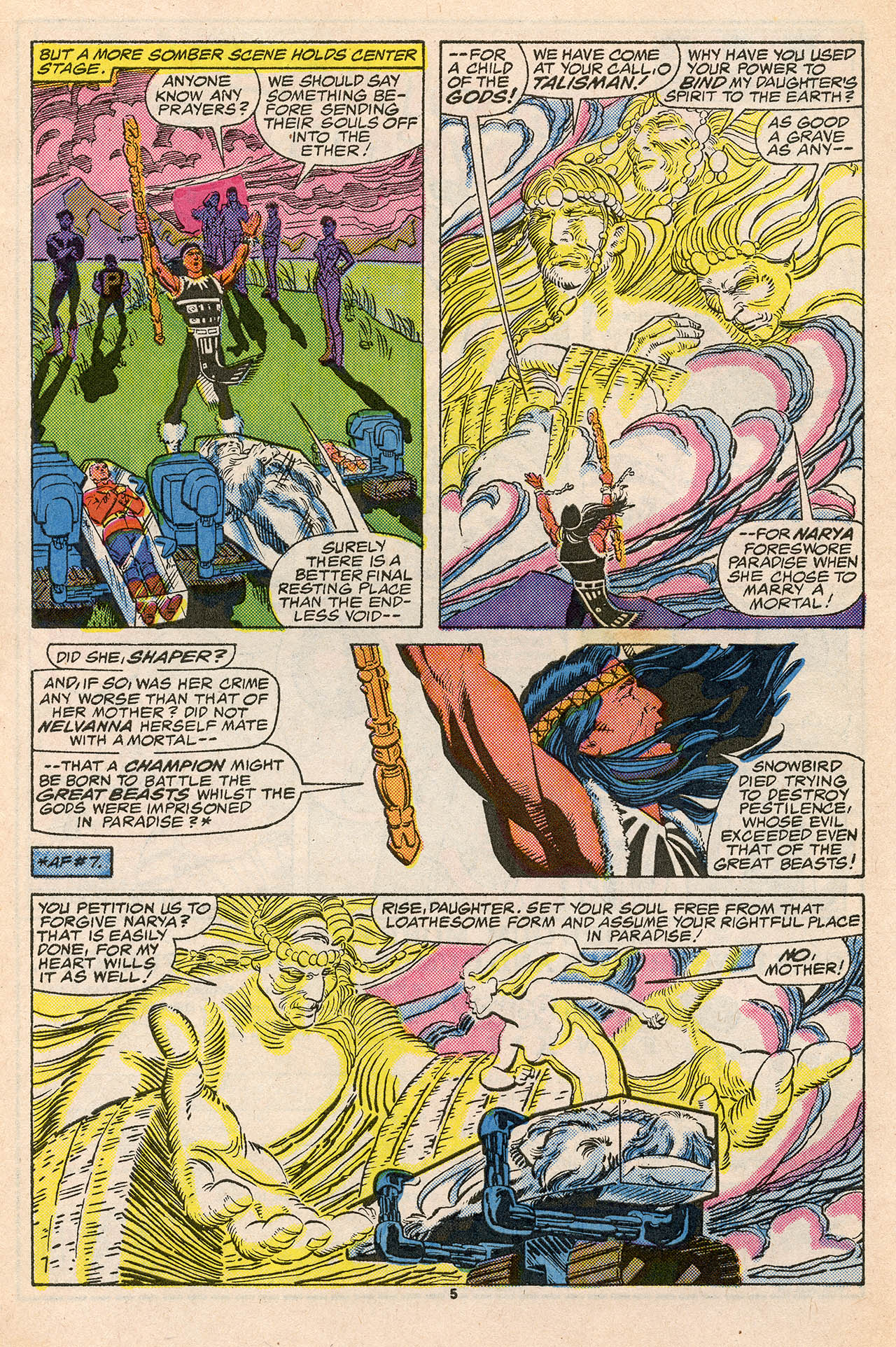 Read online Alpha Flight (1983) comic -  Issue #45 - 8