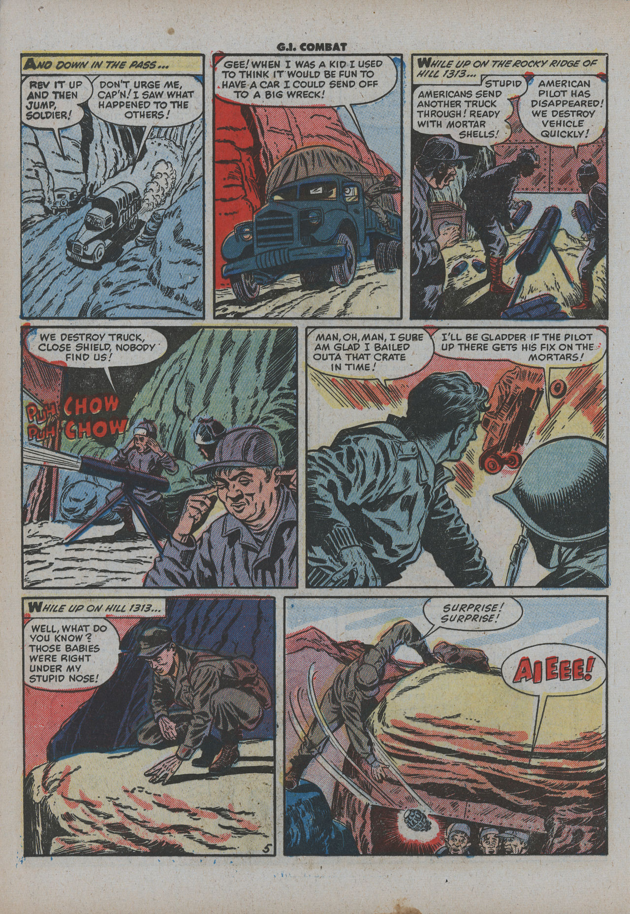 Read online G.I. Combat (1952) comic -  Issue #7 - 17