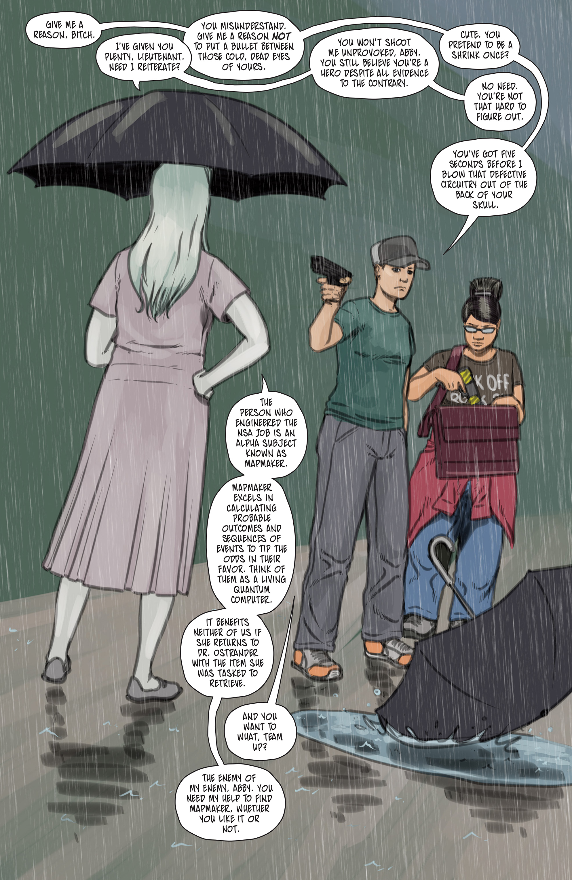 Read online Throwaways comic -  Issue #8 - 16