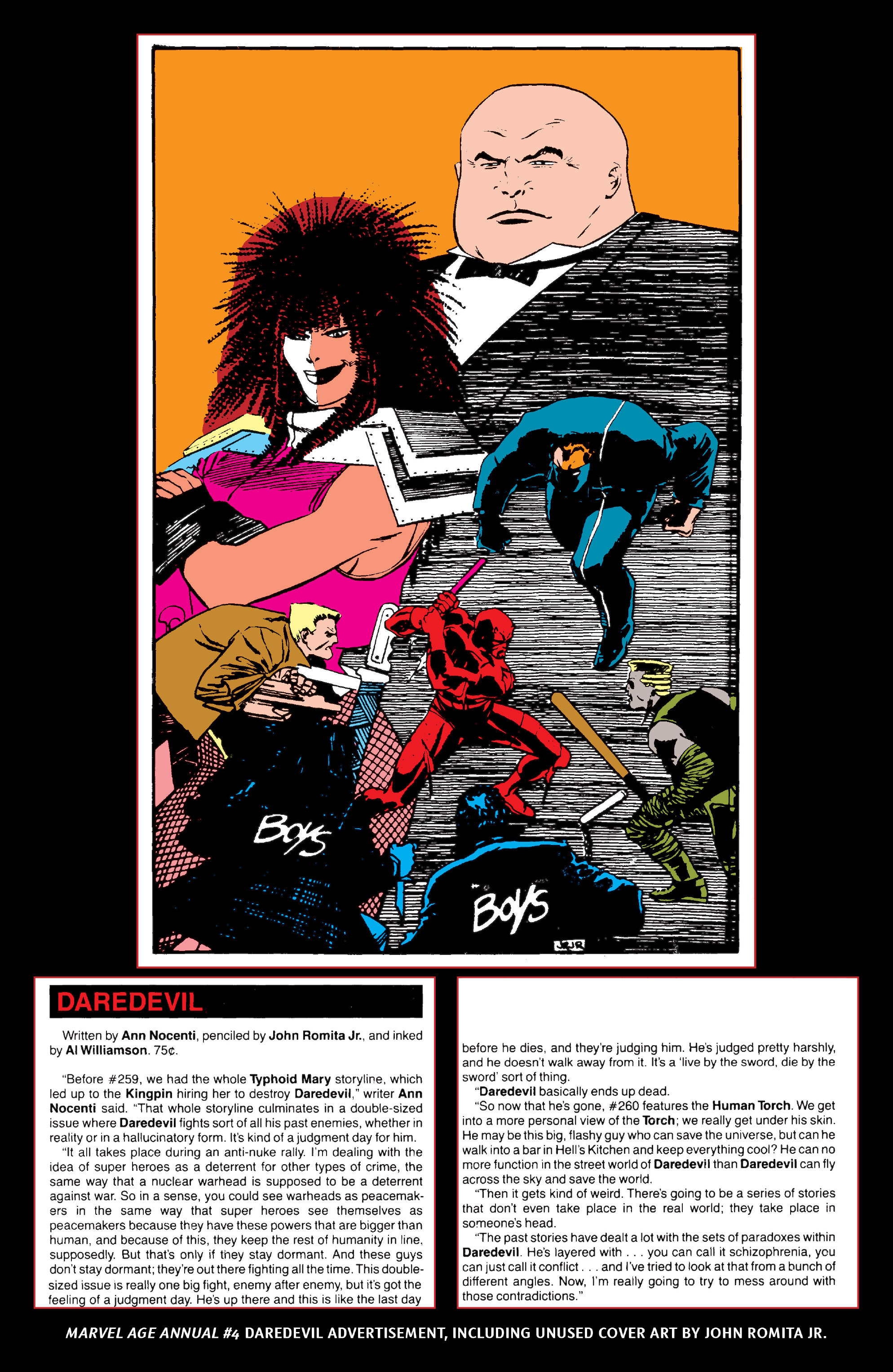 Read online Daredevil Epic Collection: A Touch Of Typhoid comic -  Issue # TPB (Part 2) - 227