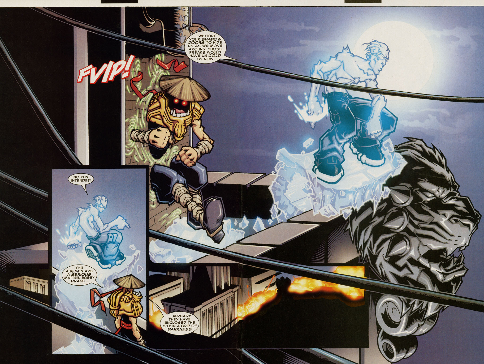 Read online Iceman (2001) comic -  Issue #3 - 5