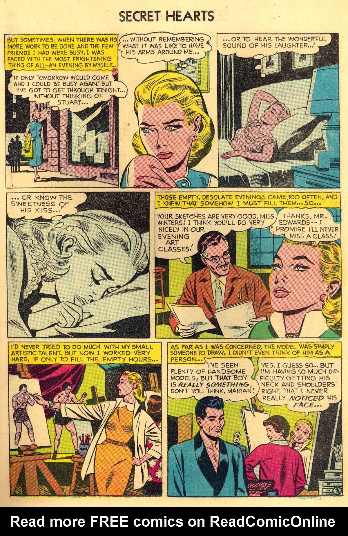 Read online Secret Hearts comic -  Issue #35 - 19