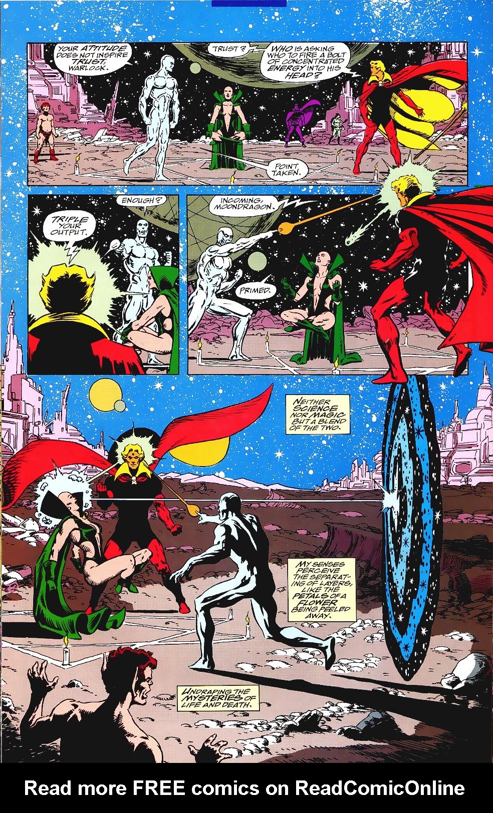 Read online Silver Surfer/Warlock: Resurrection comic -  Issue #1 - 17