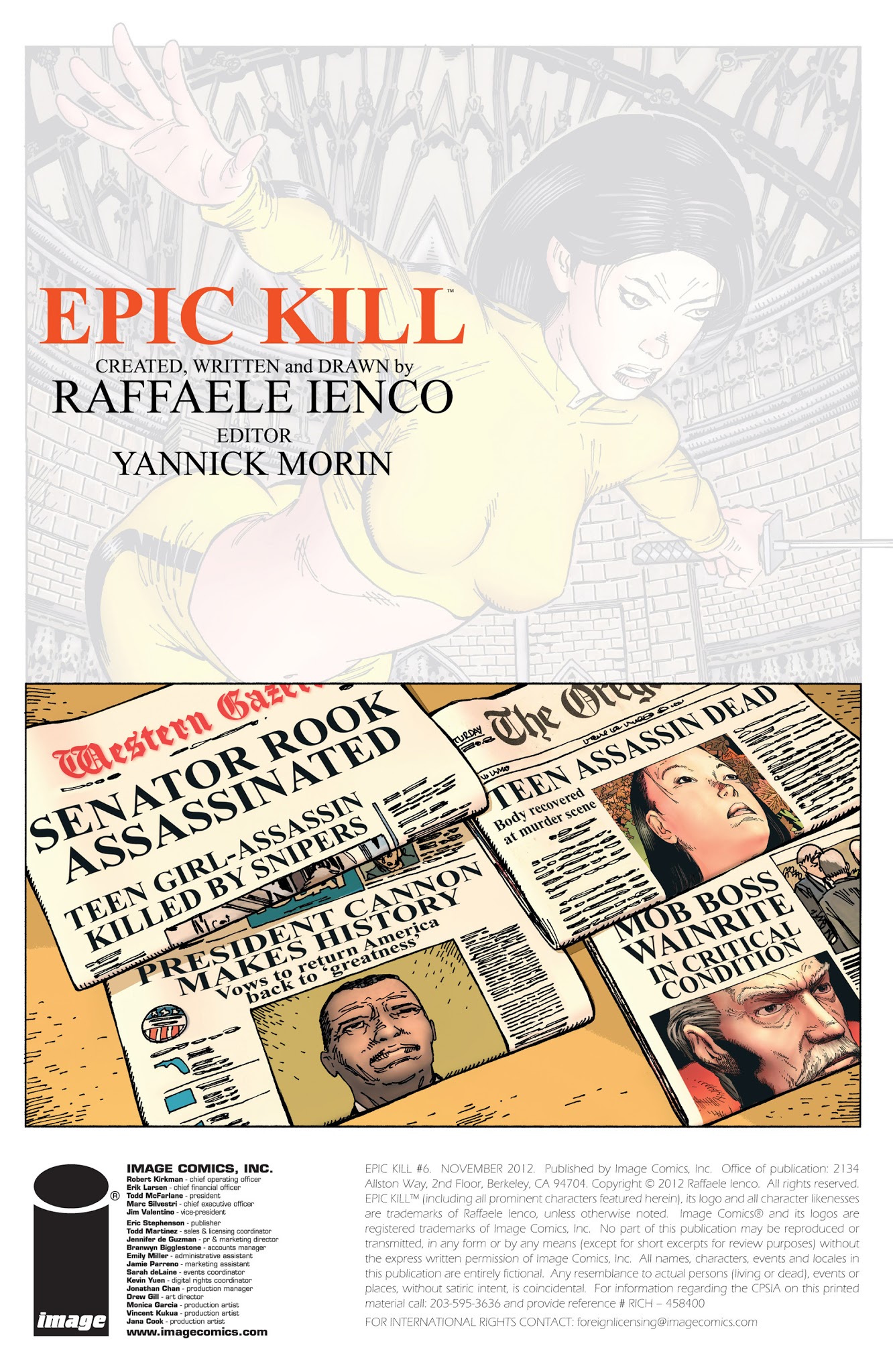 Read online Epic Kill comic -  Issue #6 - 2