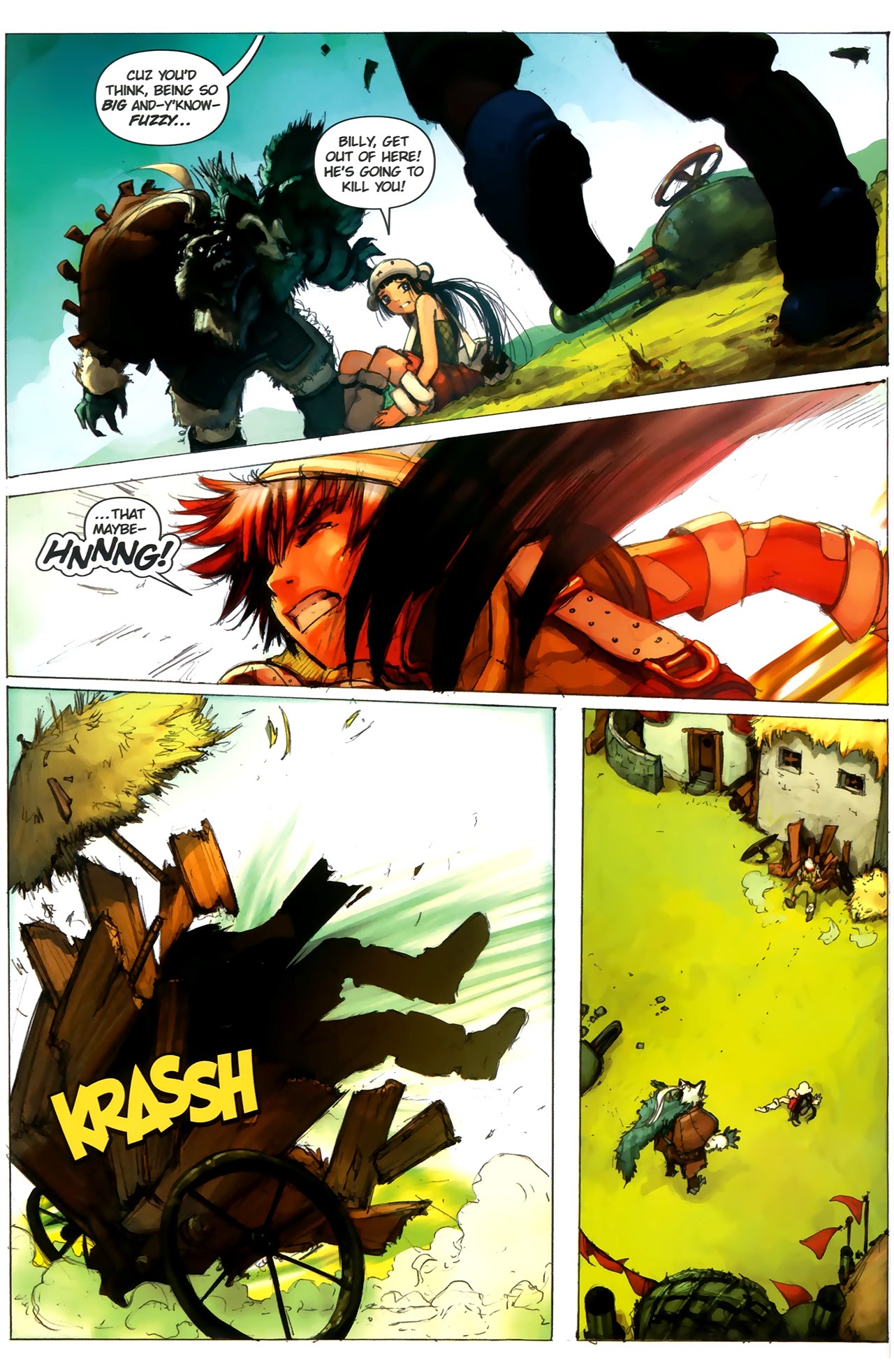 Read online Sky Pirates Of Neo Terra comic -  Issue #1 - 4