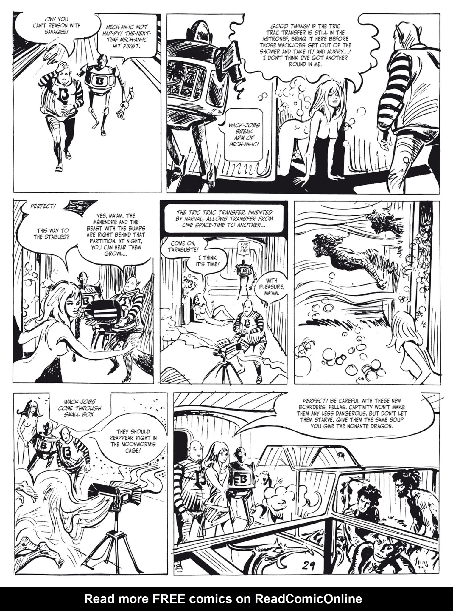 Read online Barbarella and The Wrath of the Minute-Eater comic -  Issue # TPB - 34