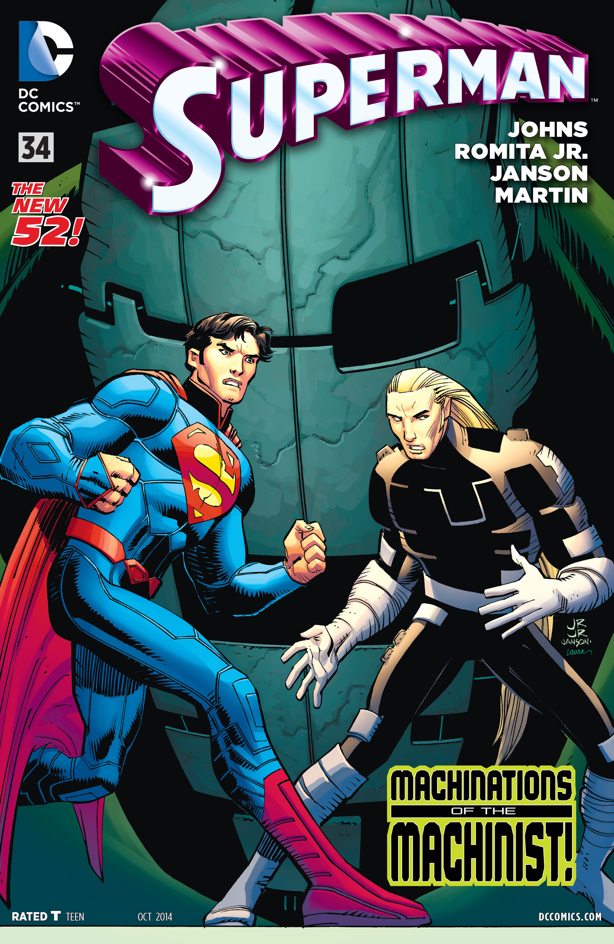 Read online Superman (2011) comic -  Issue #34 - 1