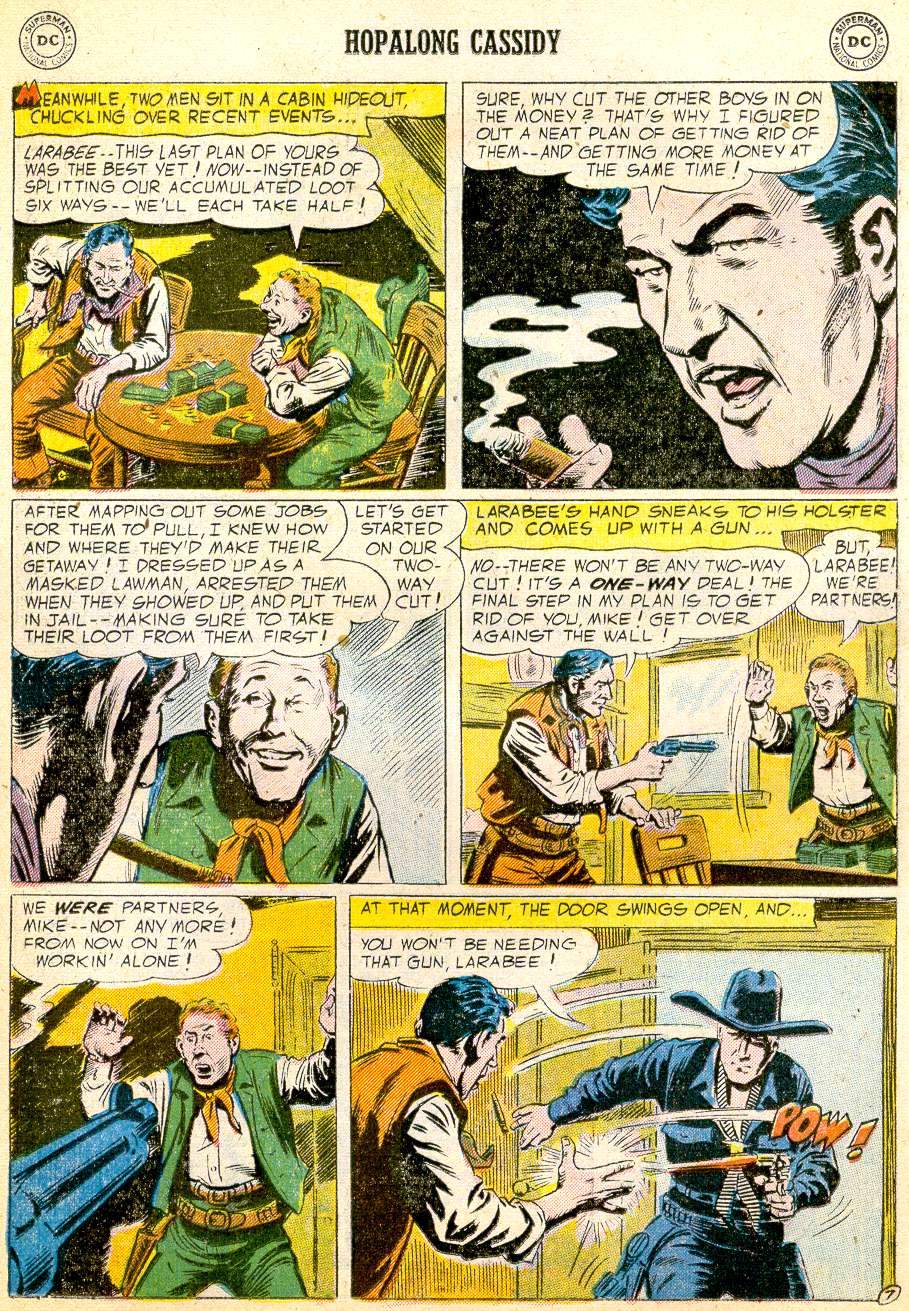 Read online Hopalong Cassidy comic -  Issue #107 - 21