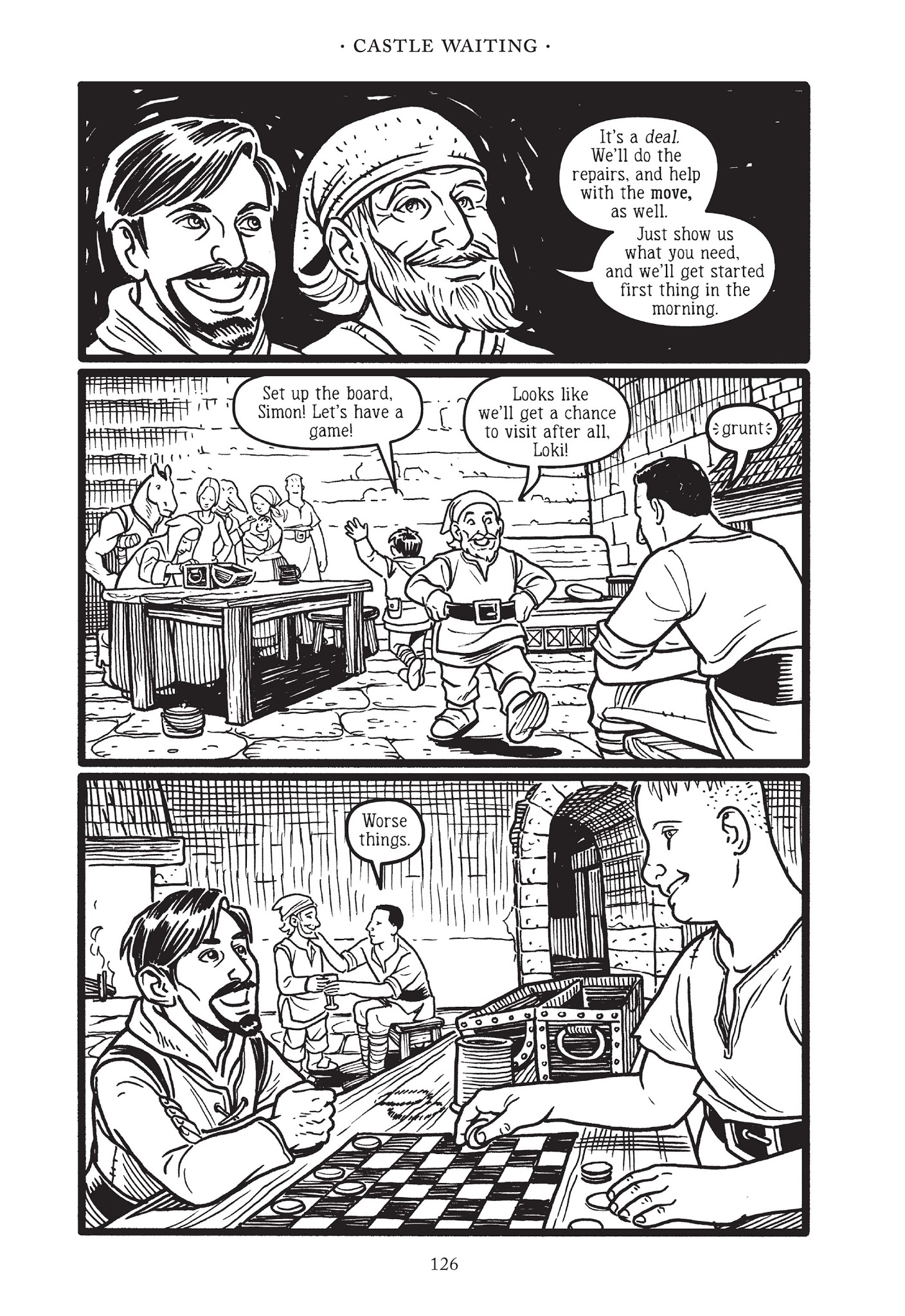 Read online Castle Waiting comic -  Issue # TPB 2 - 125