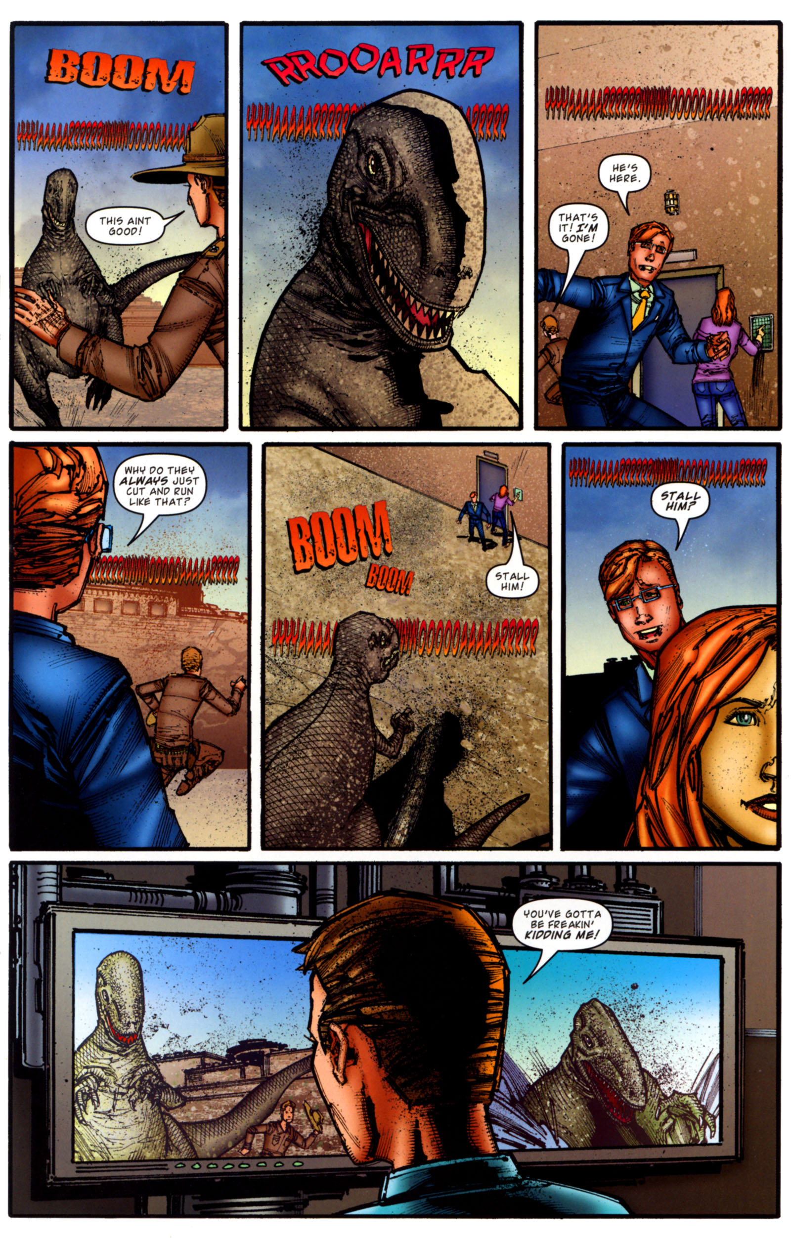 Read online Jurassic Park (2010) comic -  Issue #5 - 17
