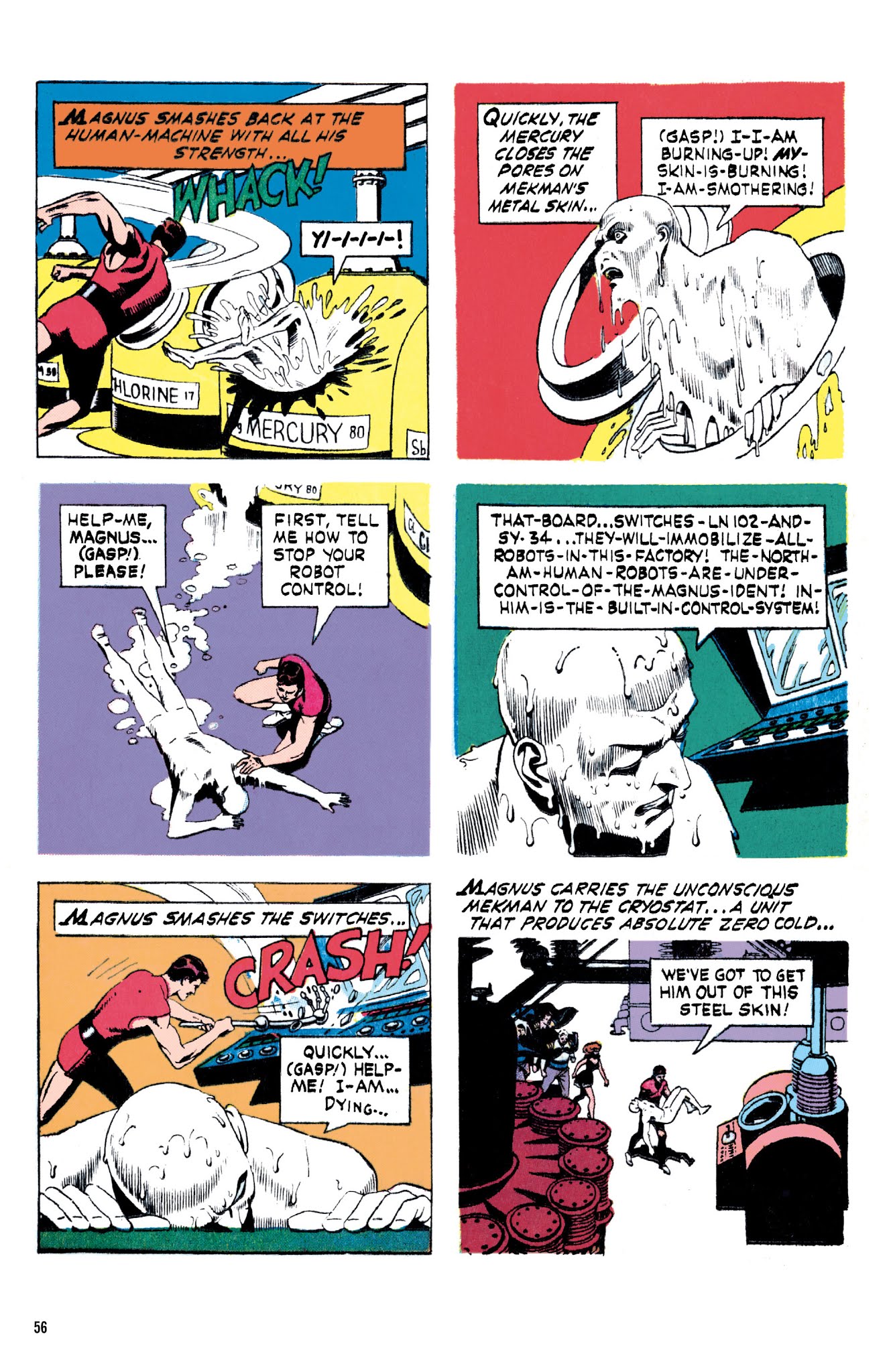 Read online Magnus, Robot Fighter Archives comic -  Issue # TPB 1 (Part 1) - 58