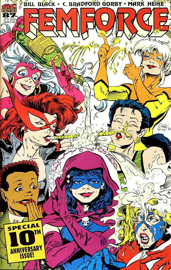 Read online Femforce comic -  Issue #87 - 1