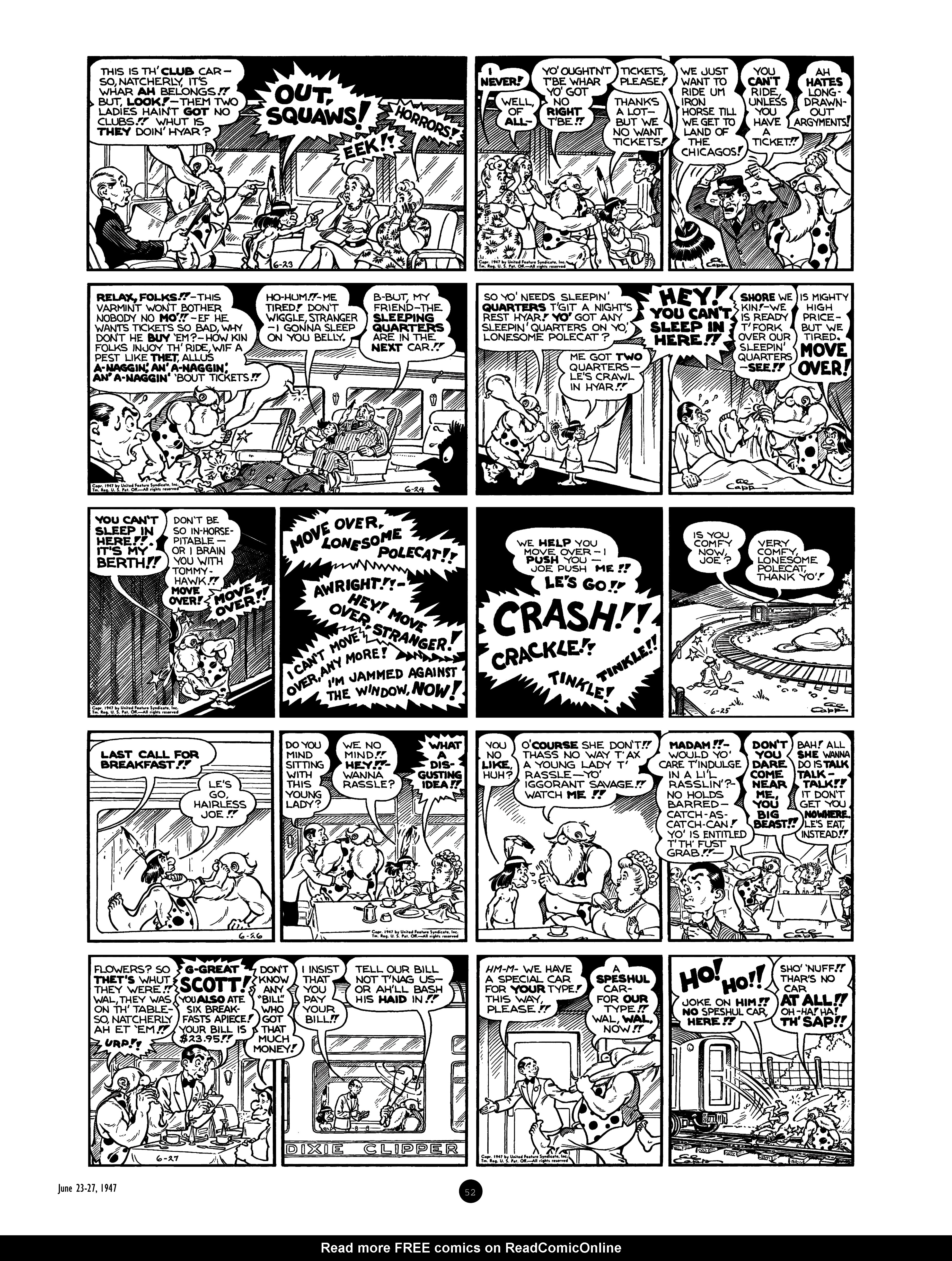 Read online Al Capp's Li'l Abner Complete Daily & Color Sunday Comics comic -  Issue # TPB 7 (Part 1) - 52