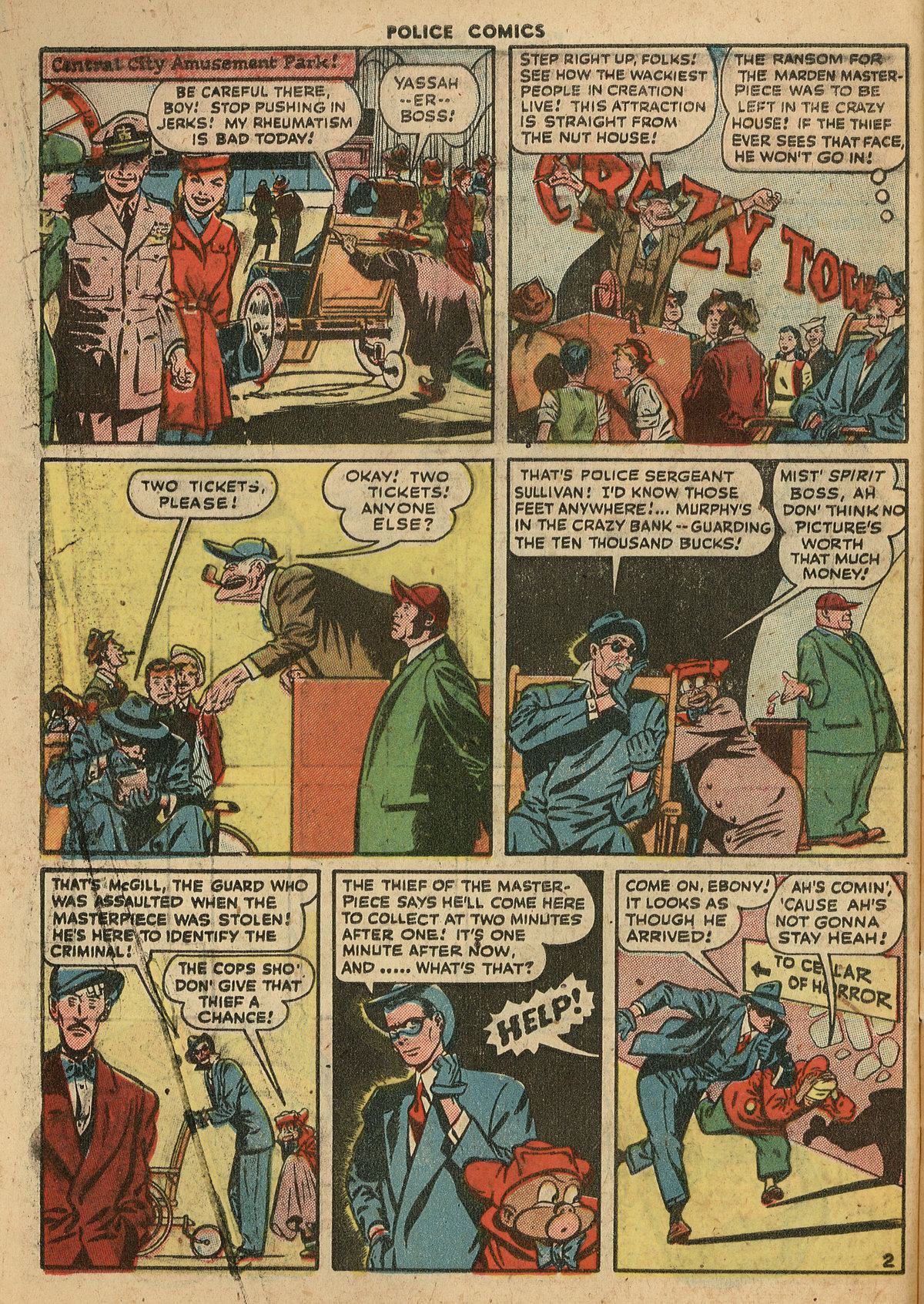 Read online Police Comics comic -  Issue #90 - 29