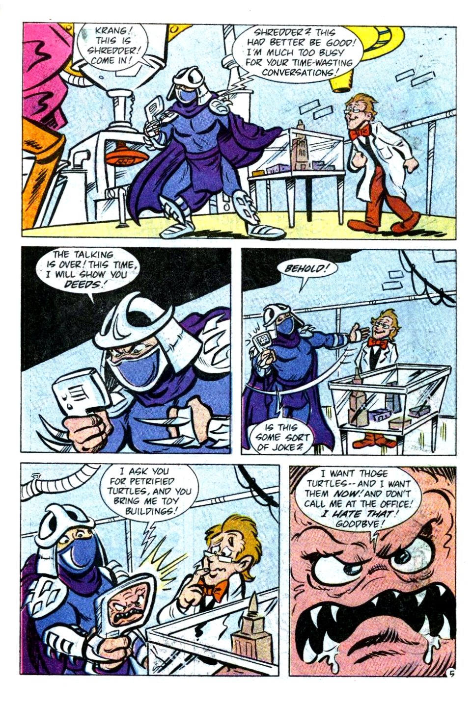 Read online Teenage Mutant Ninja Turtles Adventures (1989) comic -  Issue #4 - 6