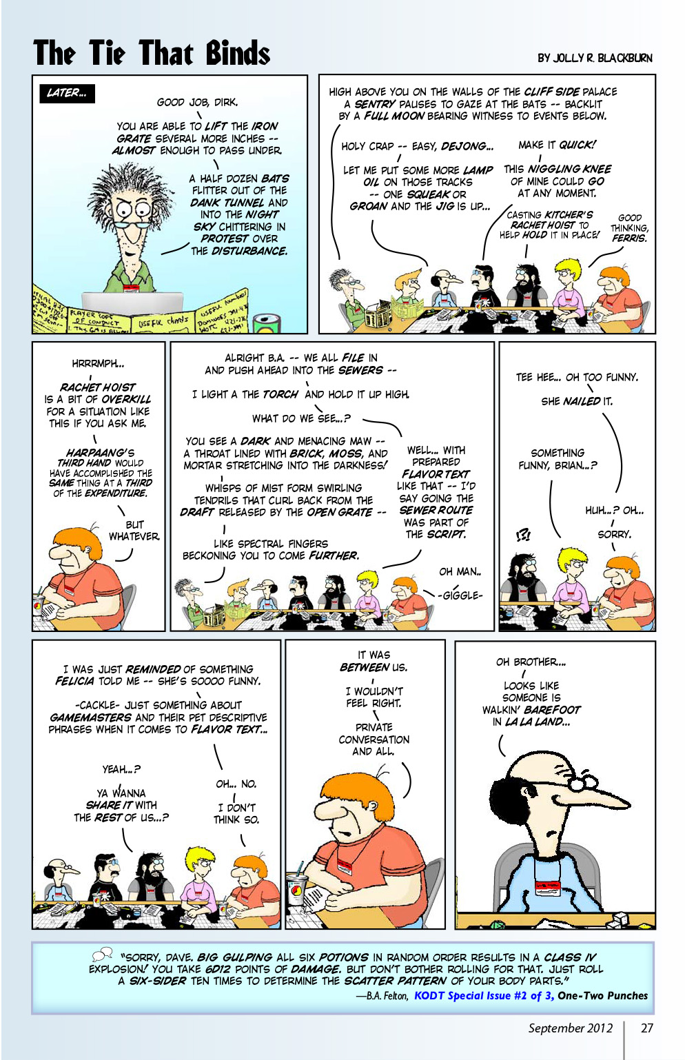 Read online Knights of the Dinner Table comic -  Issue #191 - 29