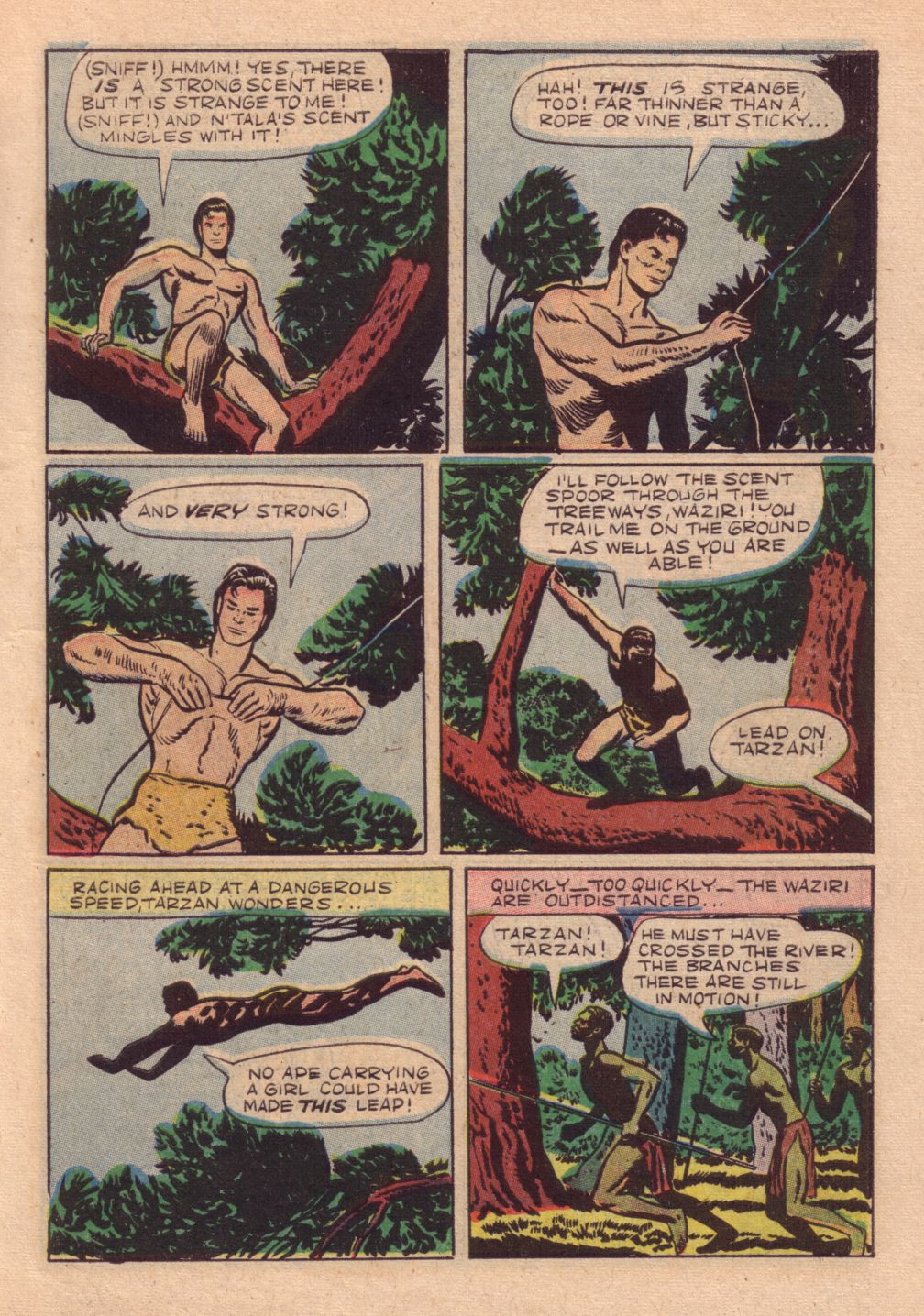Read online Tarzan (1948) comic -  Issue #25 - 5