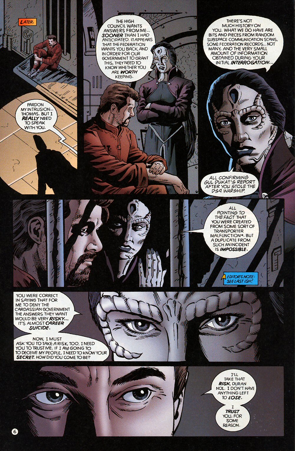 Read online Star Trek: Deep Space Nine (1993) comic -  Issue #30 - 8
