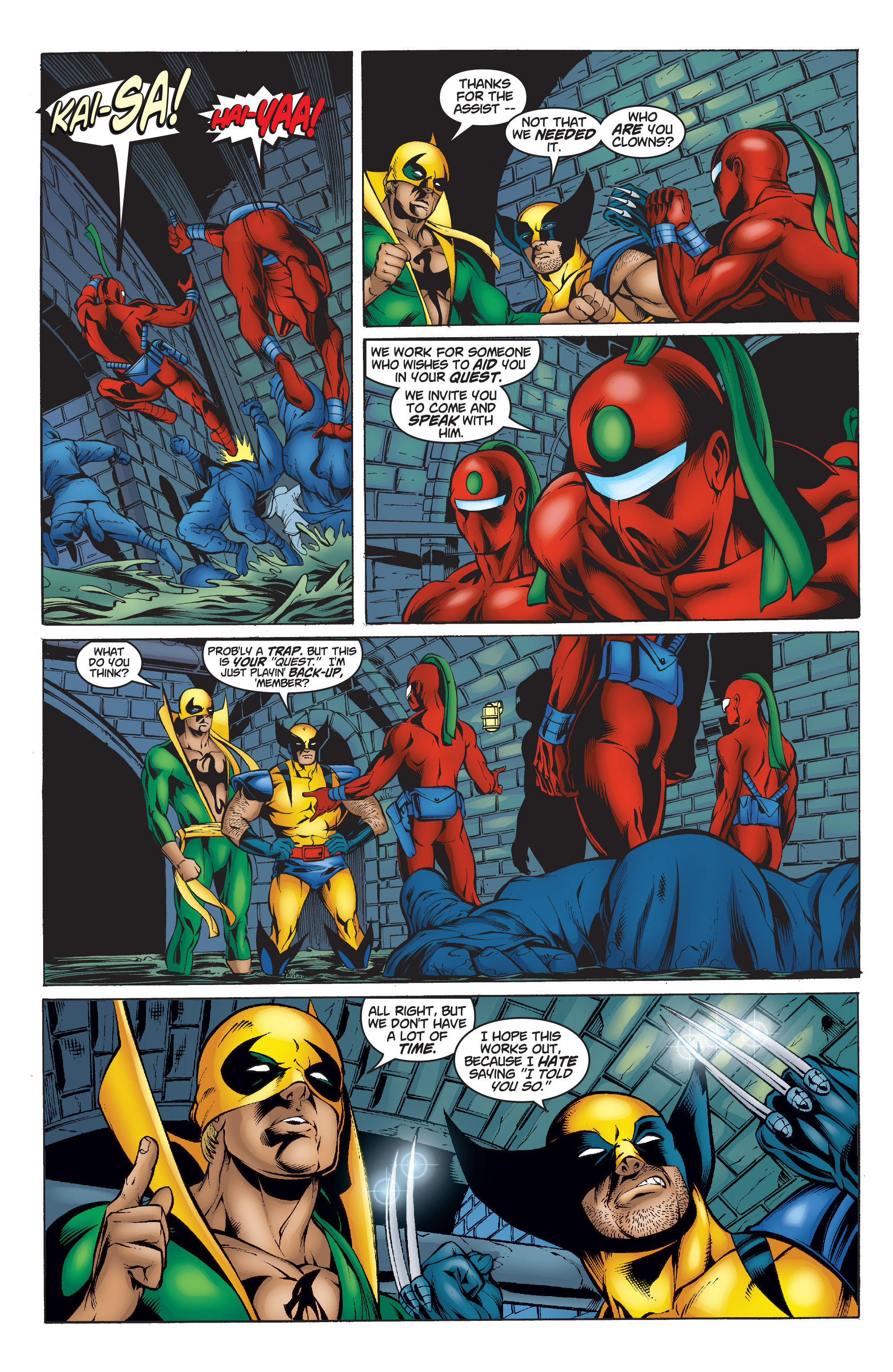 Read online Iron Fist: The Return of K'un Lun comic -  Issue # TPB - 136