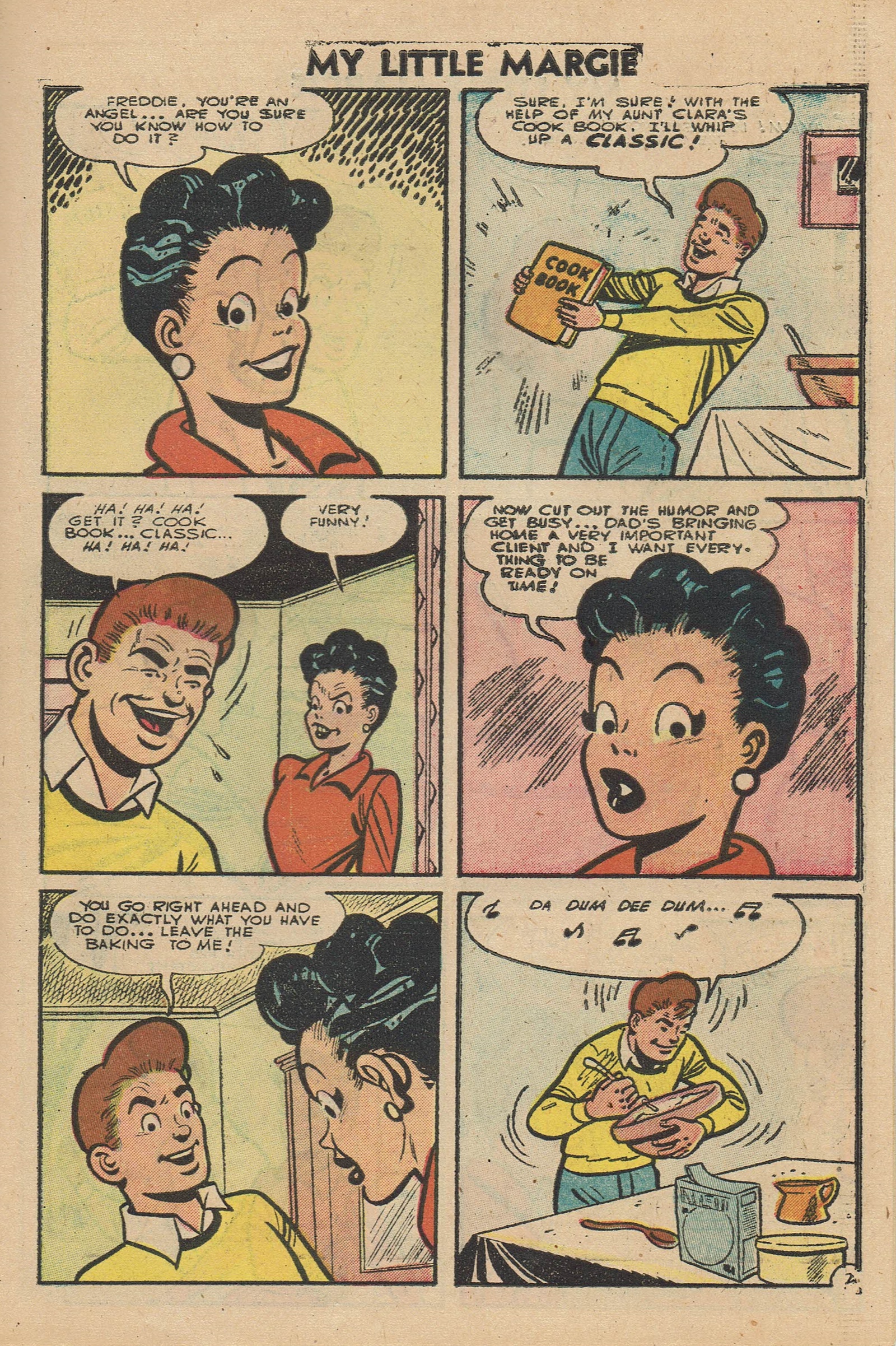 Read online My Little Margie (1954) comic -  Issue #11 - 27